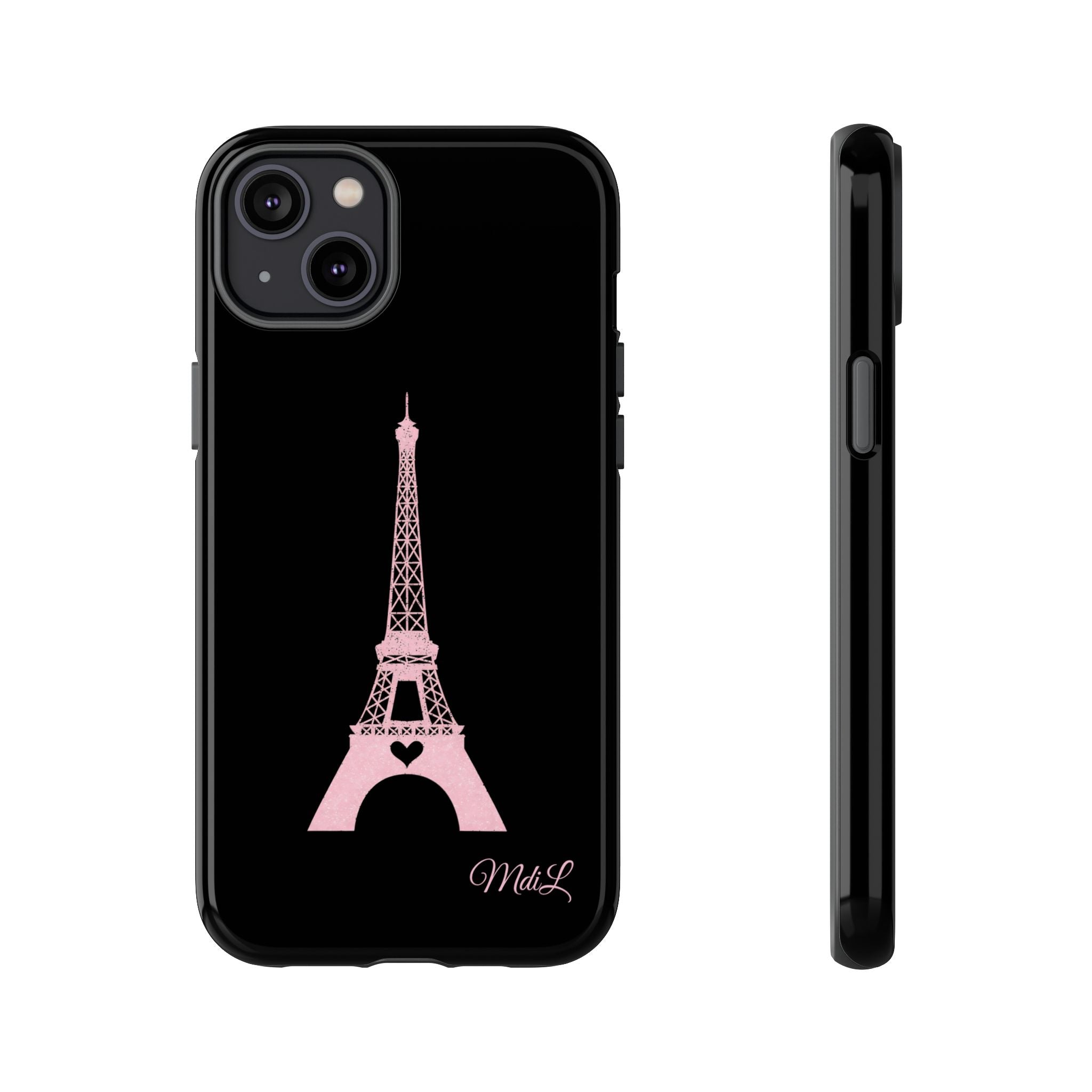 Eiffel Tower | Pink & Black - Mare di Luna