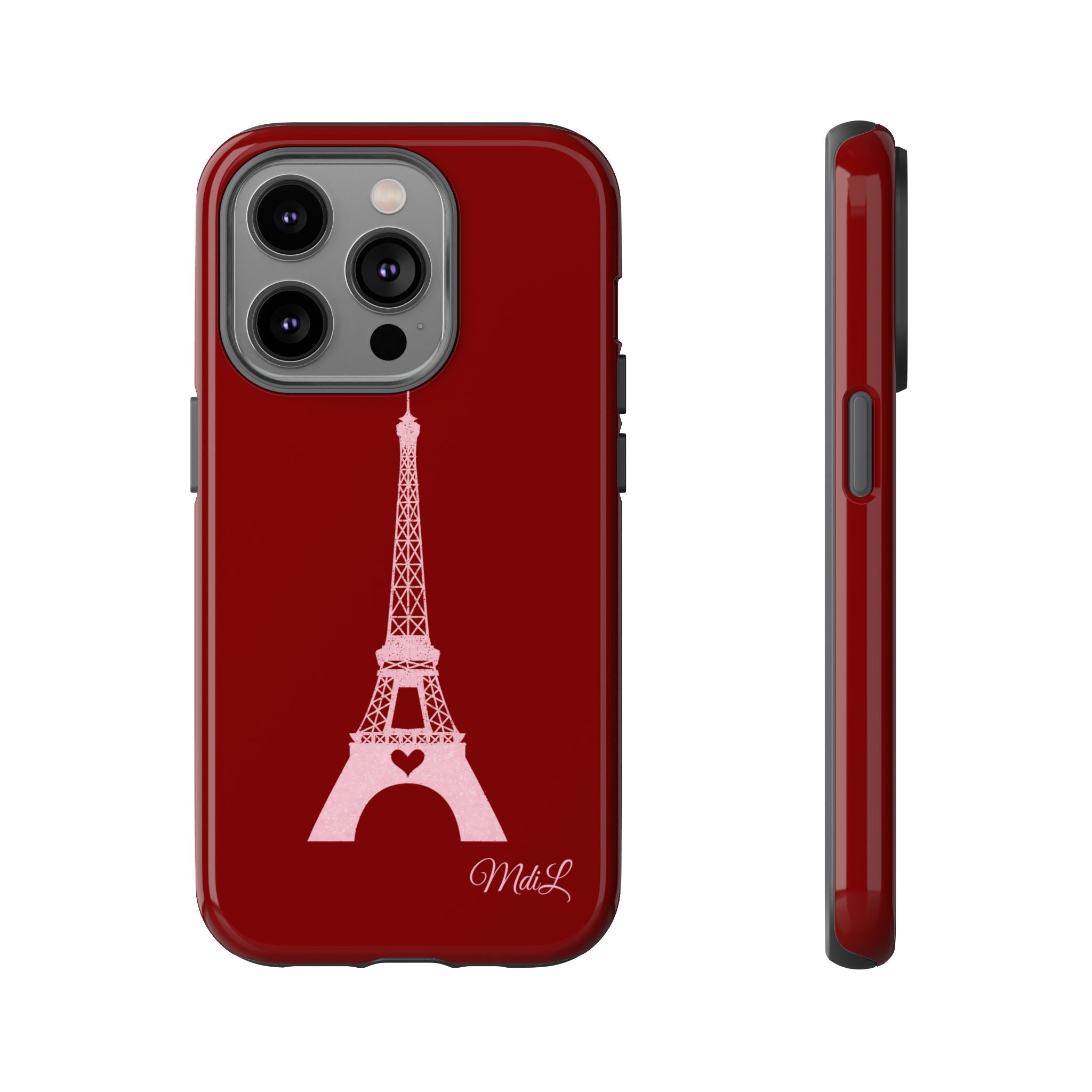 Eiffel Tower | Pink & Red - Mare di Luna