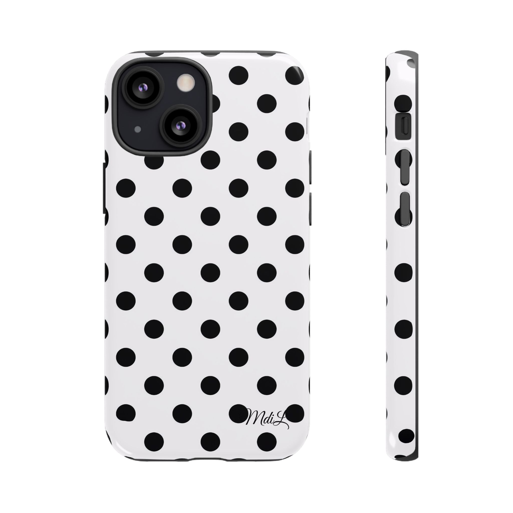 Polka Dots | Black and White - Mare di Luna