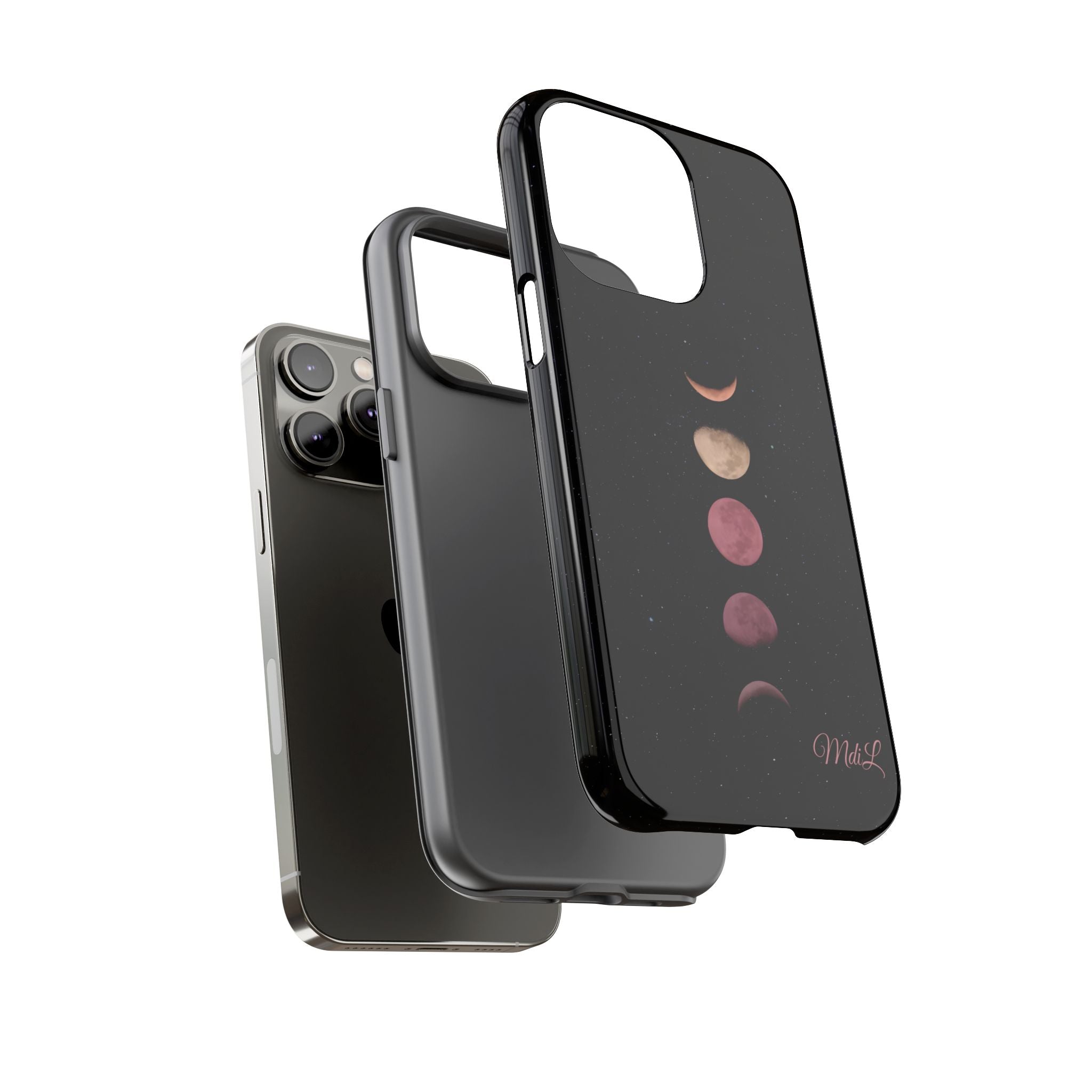 Lune Rose iPhone Case