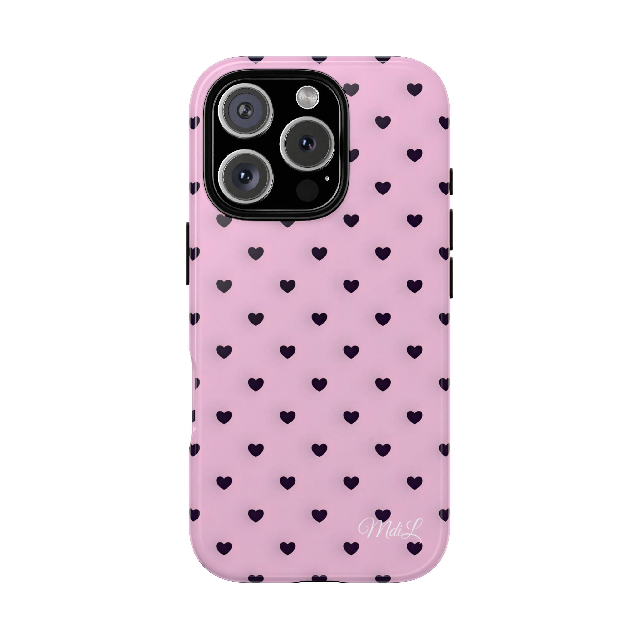 Dotted Hearts | Pink - Mare di Luna