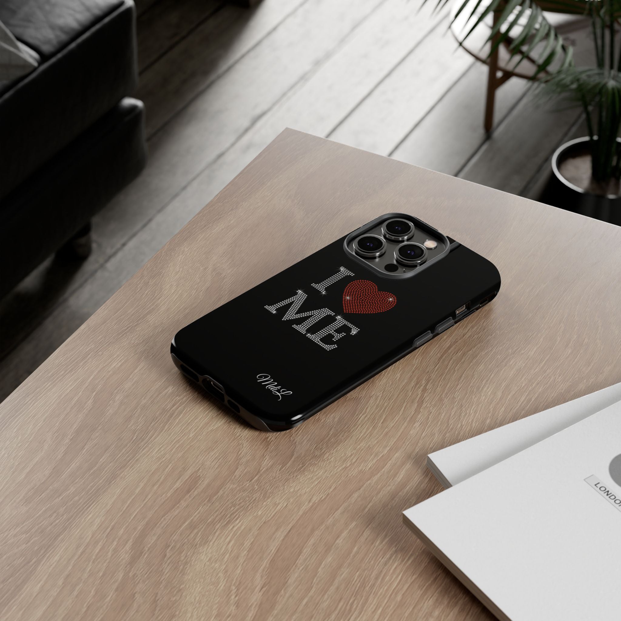 I Love Me iPhone Case