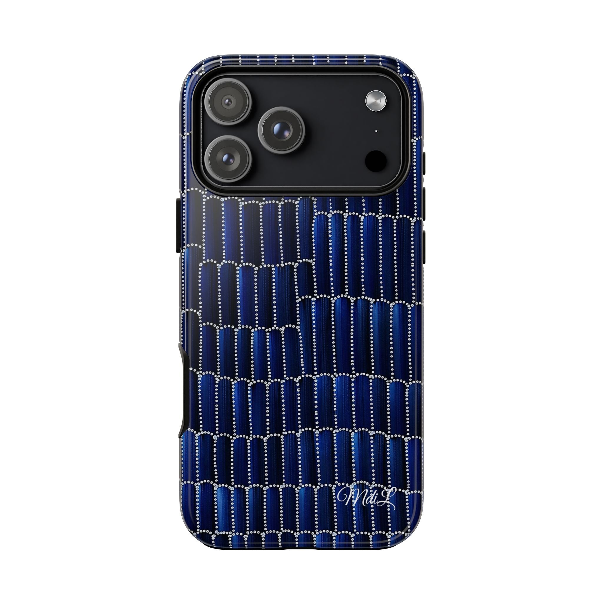 Watercolor Diamonds | Midnight Blue - Mare di Luna