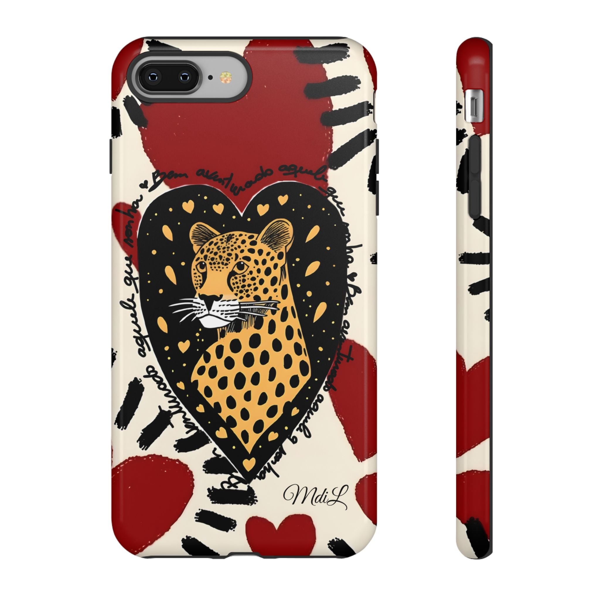 Leopard | Red Hearts - Mare di Luna