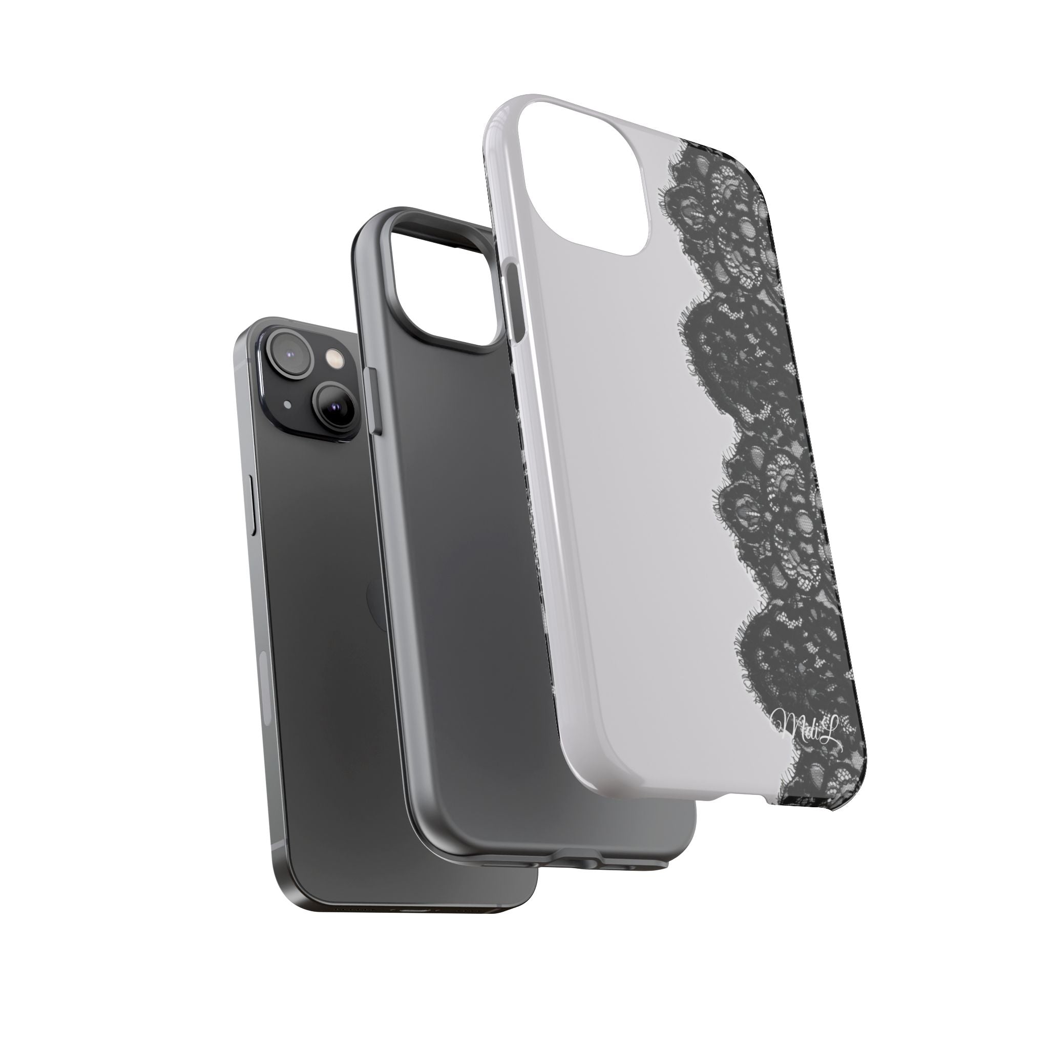 Lace | Black and White - Mare di Luna