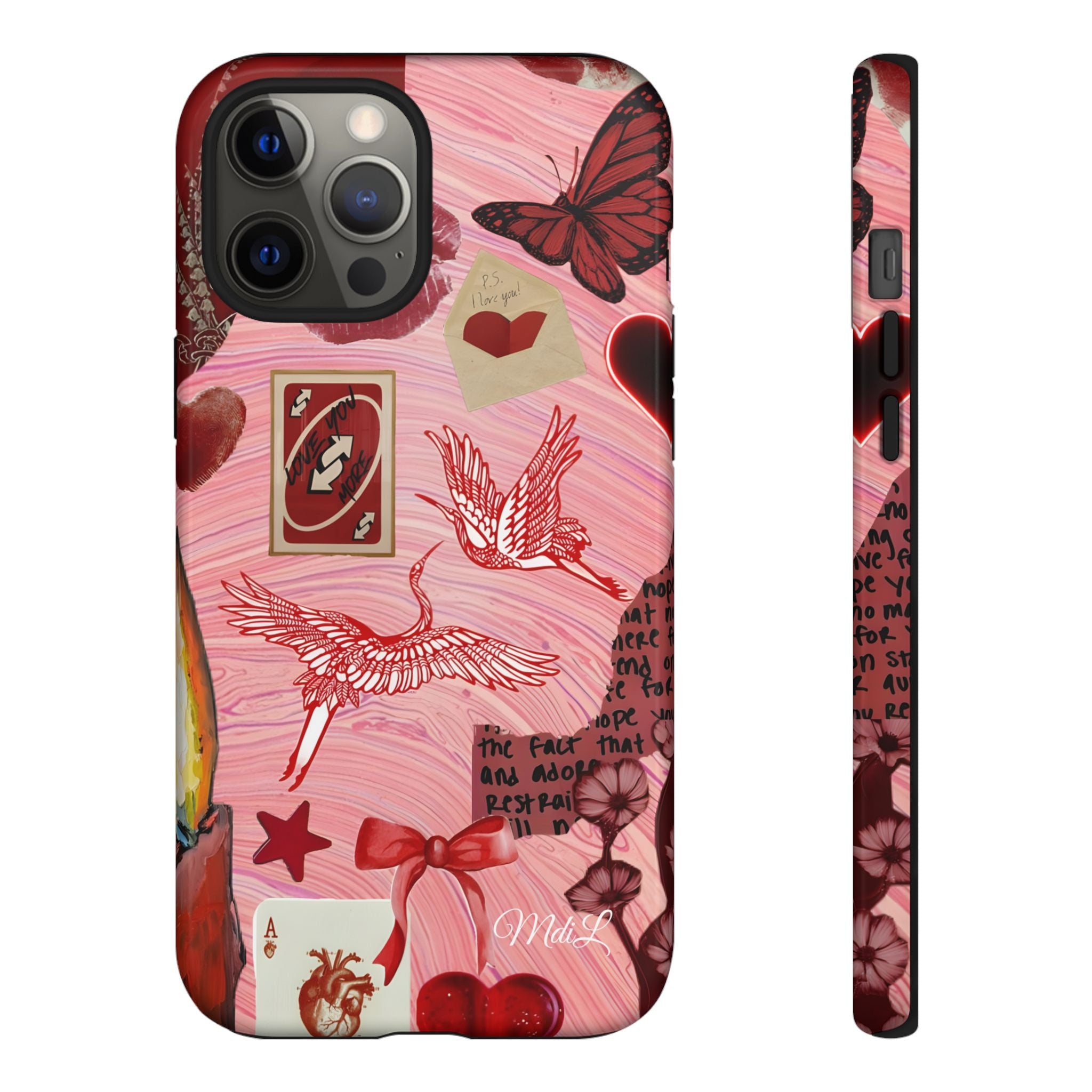 Valentine's Collage | Vintage - Mare di Luna