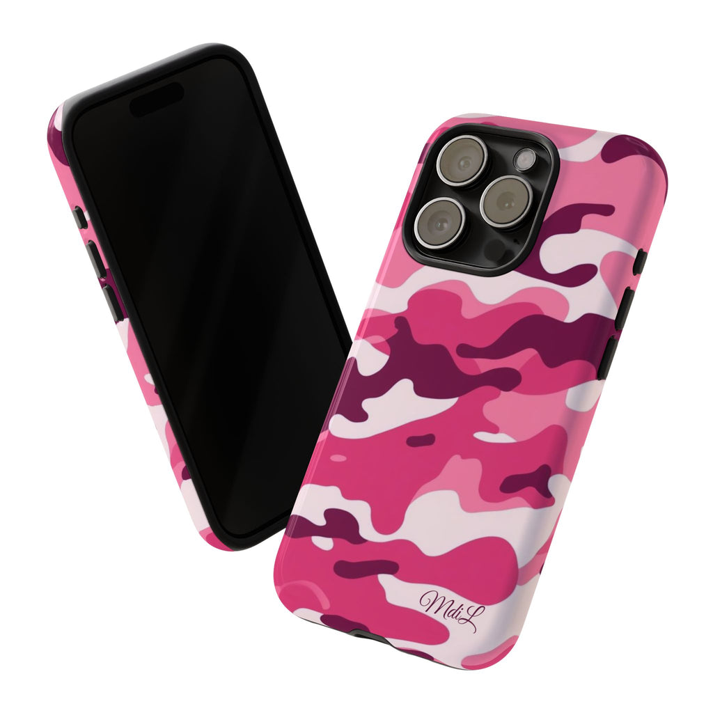 Pink Camo iPhone Case