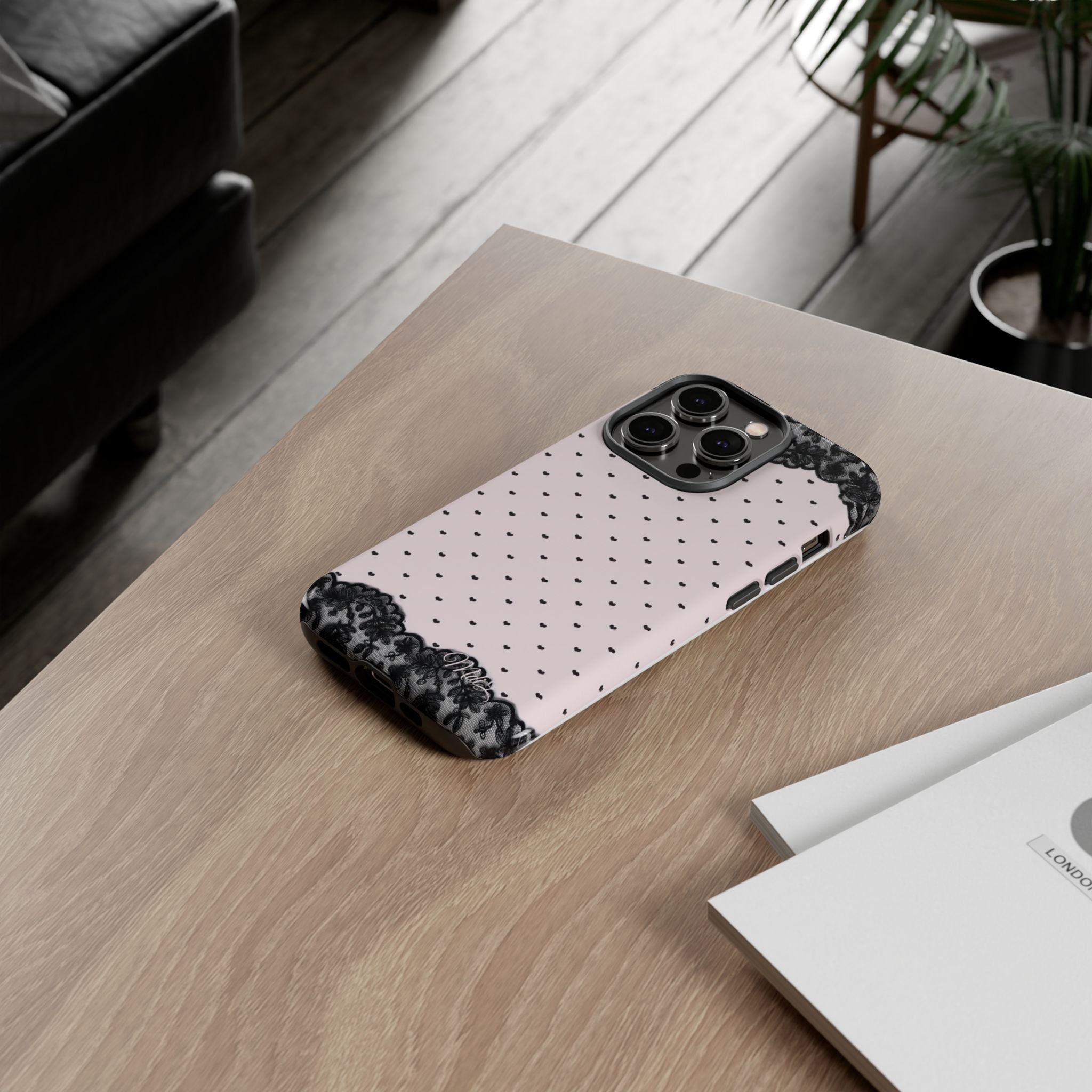 Love Lace | Black and Pink - Mare di Luna