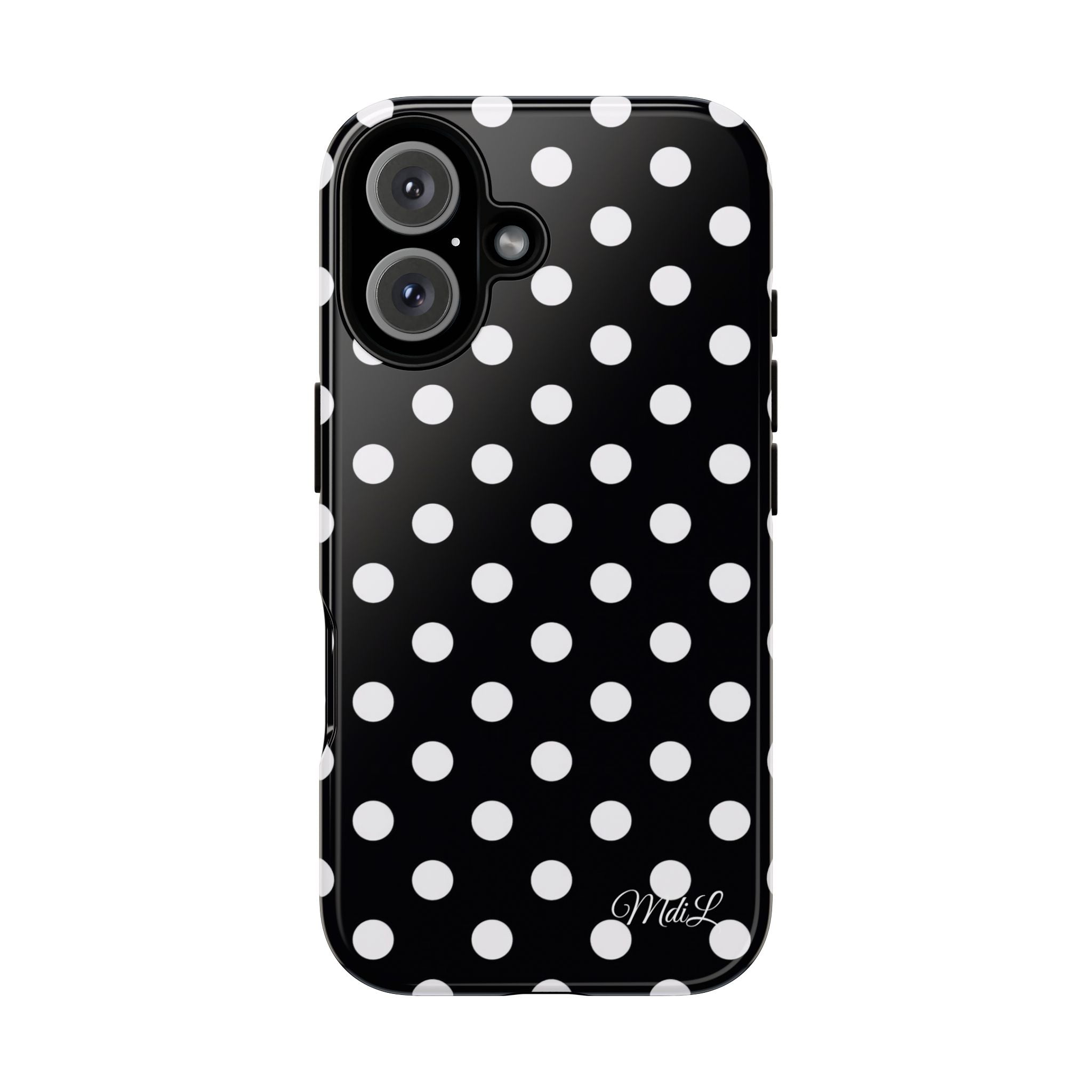 Polka Dots | White and Black - Mare di Luna