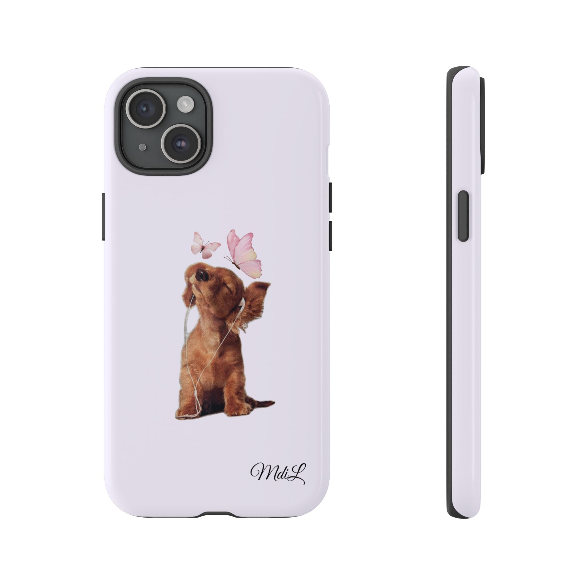 Puppy | Purple Butterflies