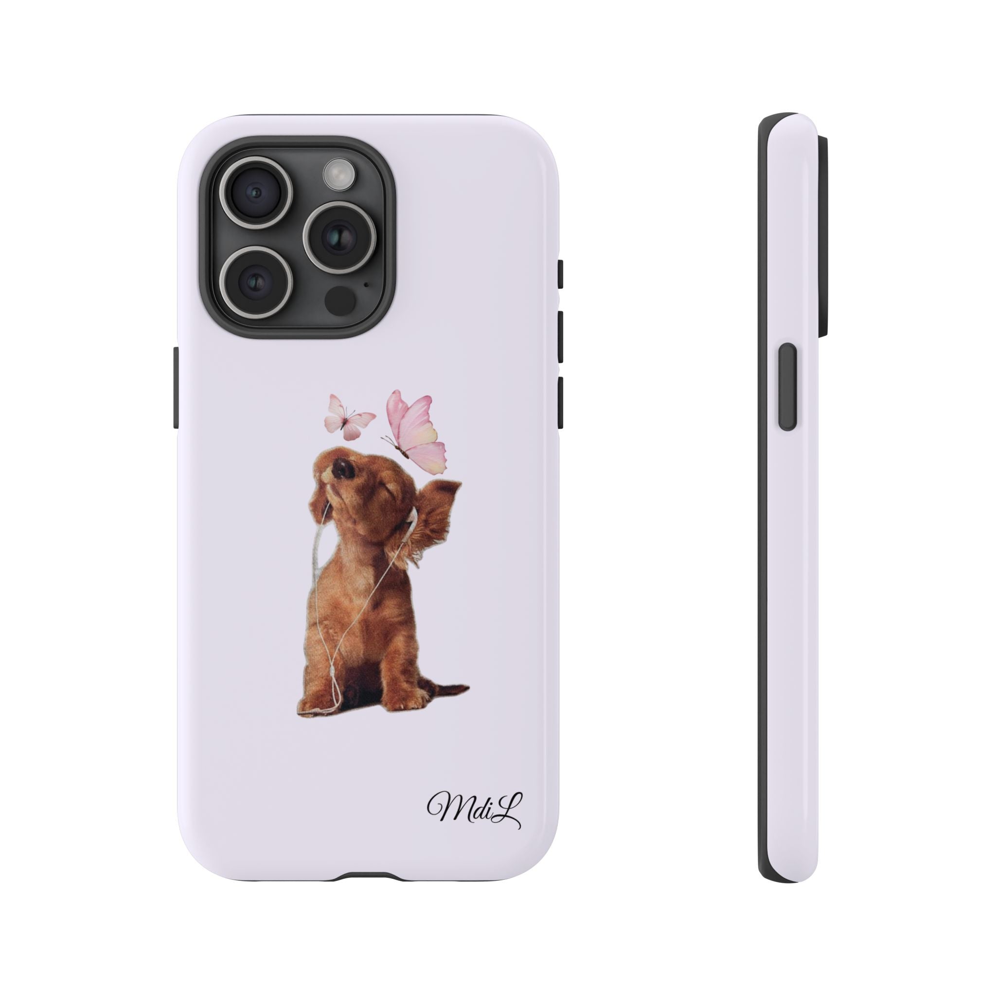 Puppy | Purple Butterflies