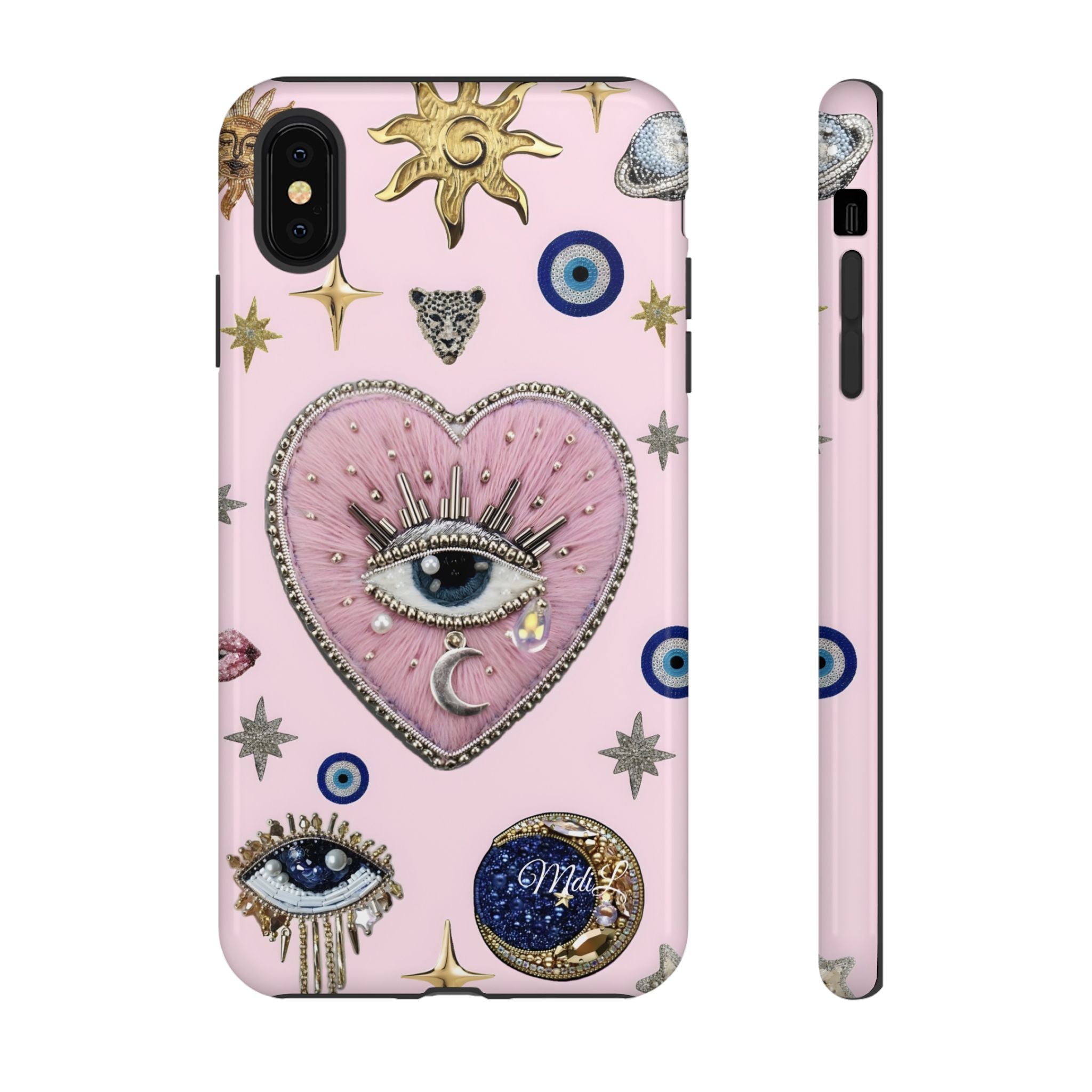 Evil Eye | Pink Heart - Mare di Luna