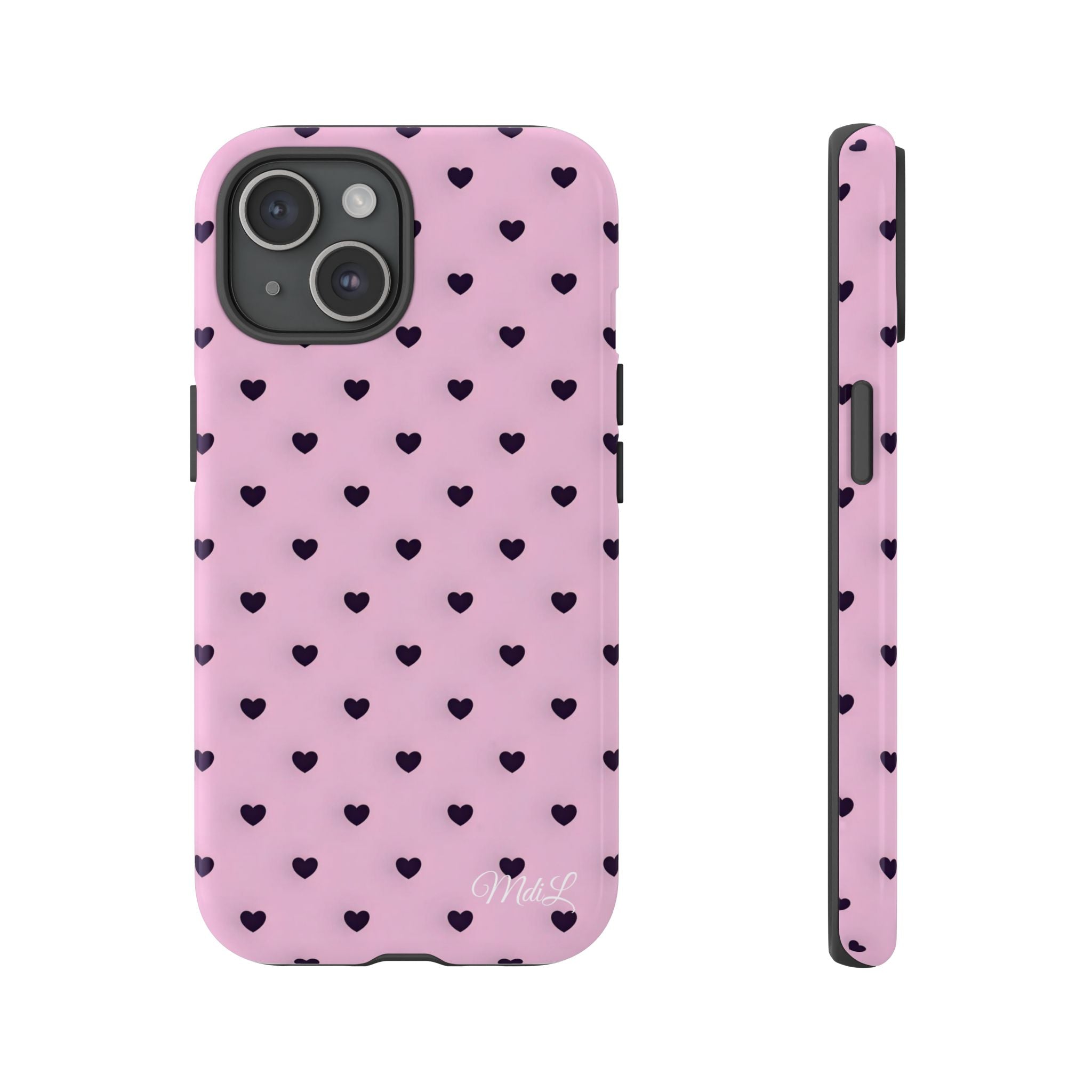 Dotted Hearts | Pink - Mare di Luna