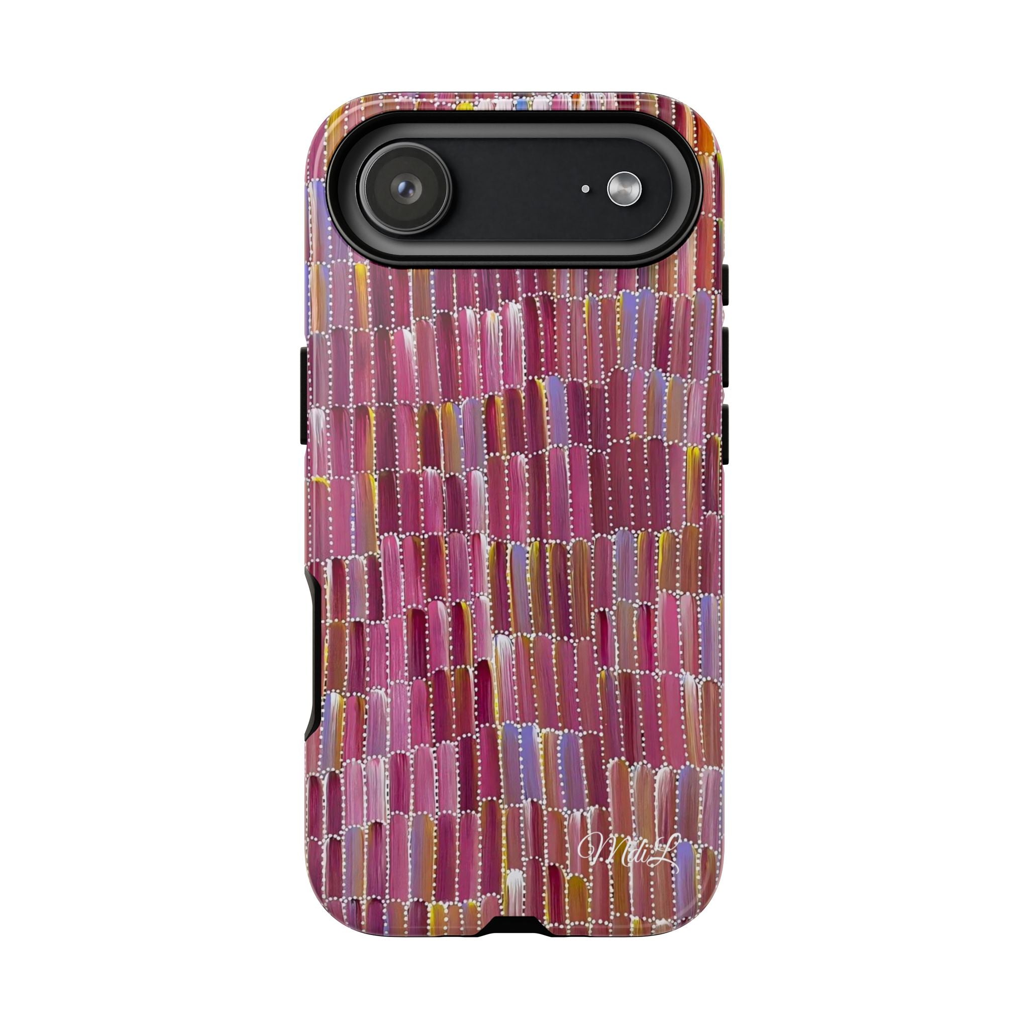 Watercolor Diamonds | Pink and Red - Mare di Luna