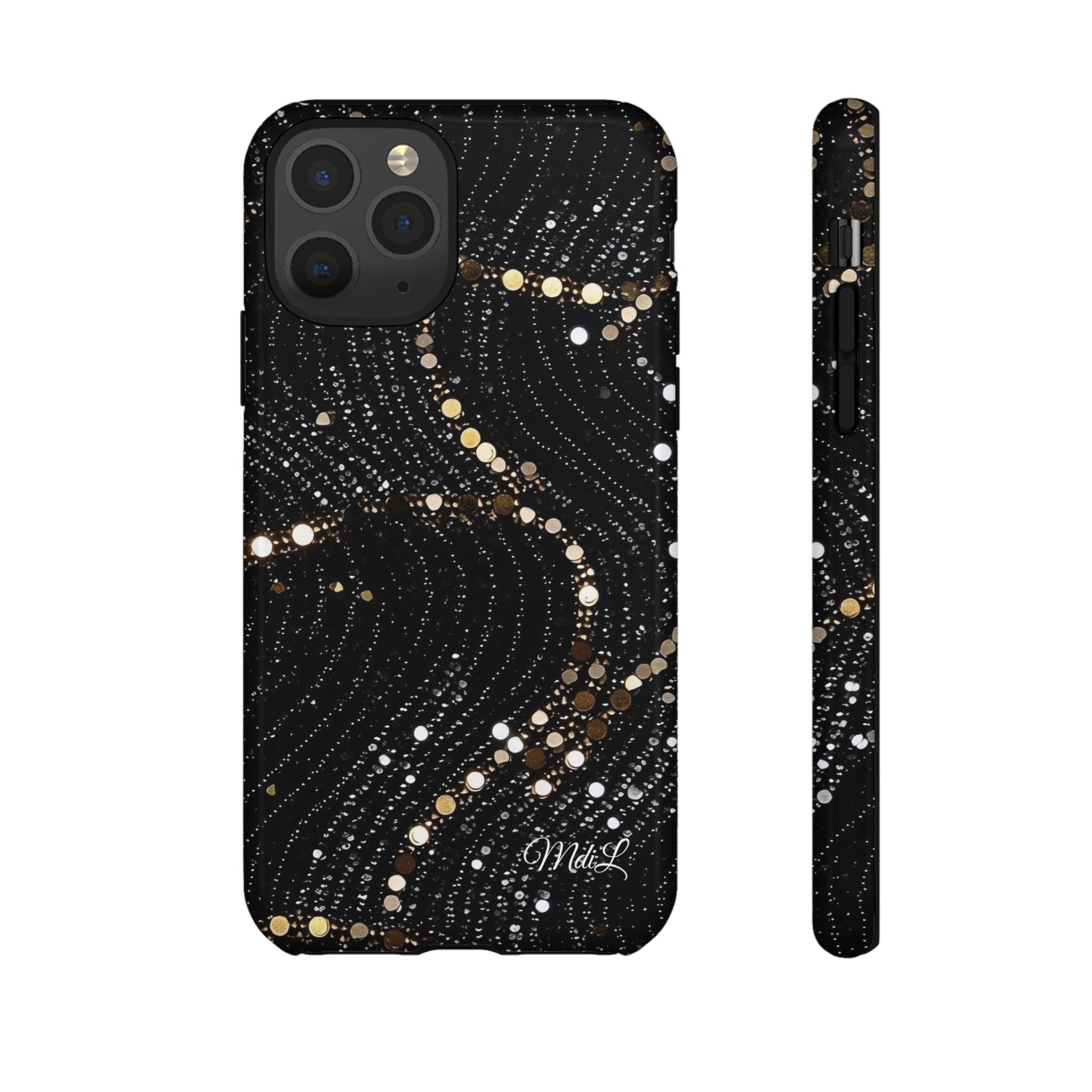 Sequin | Black and Gold - Mare di Luna
