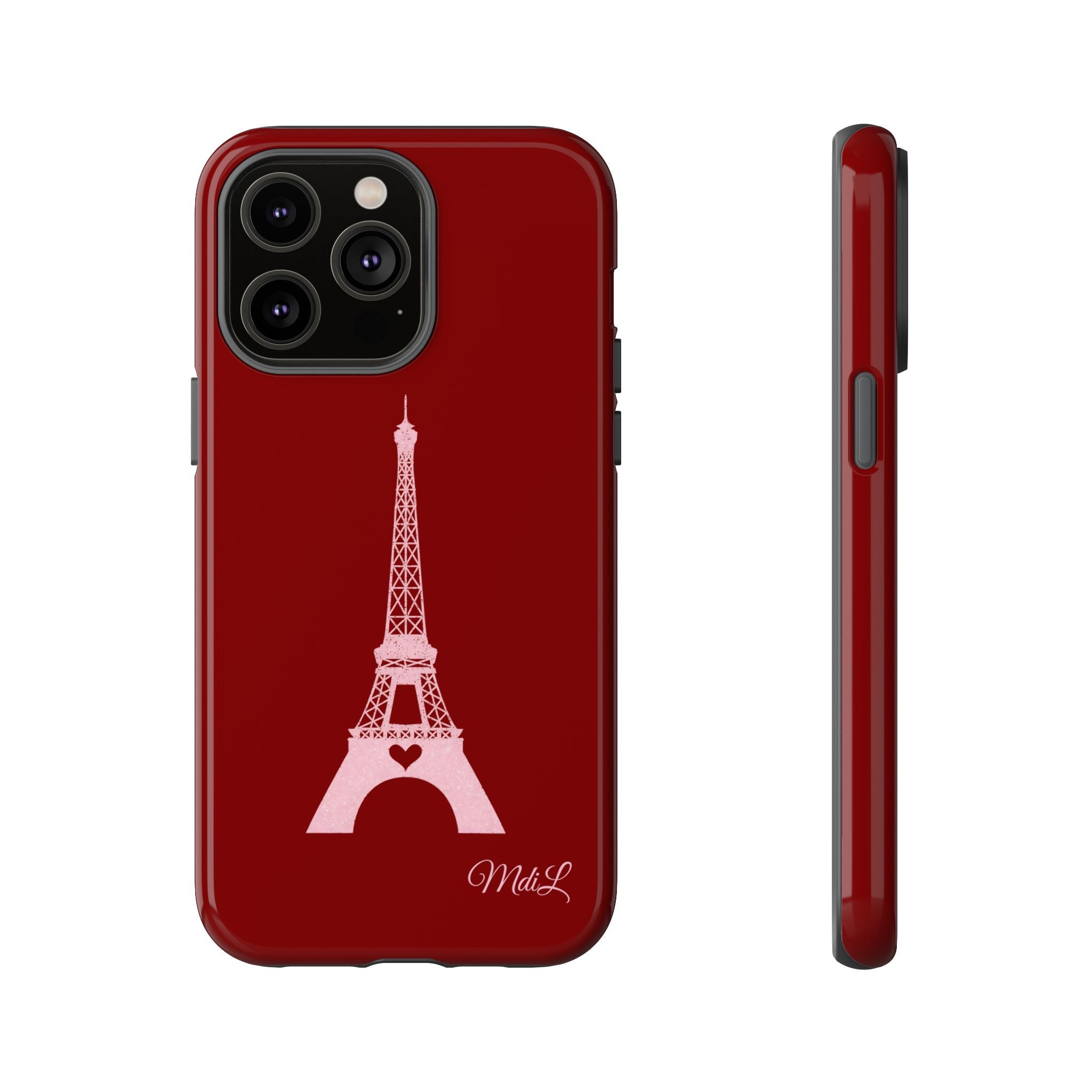 Eiffel Tower | Pink & Red - Mare di Luna