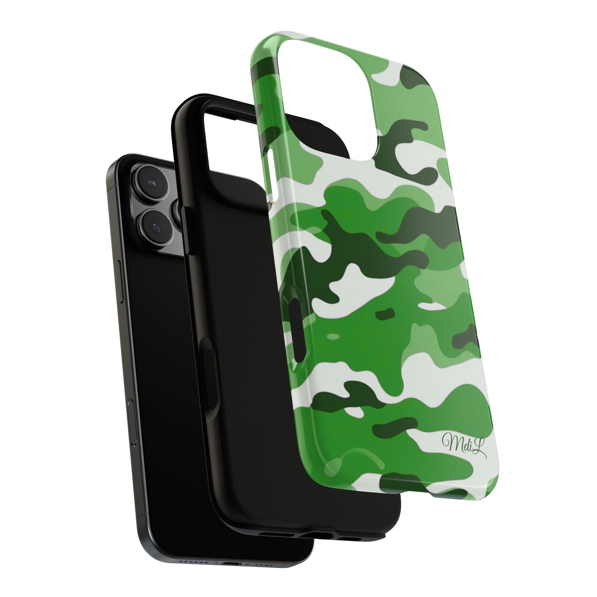 Green Camo iPhone Case