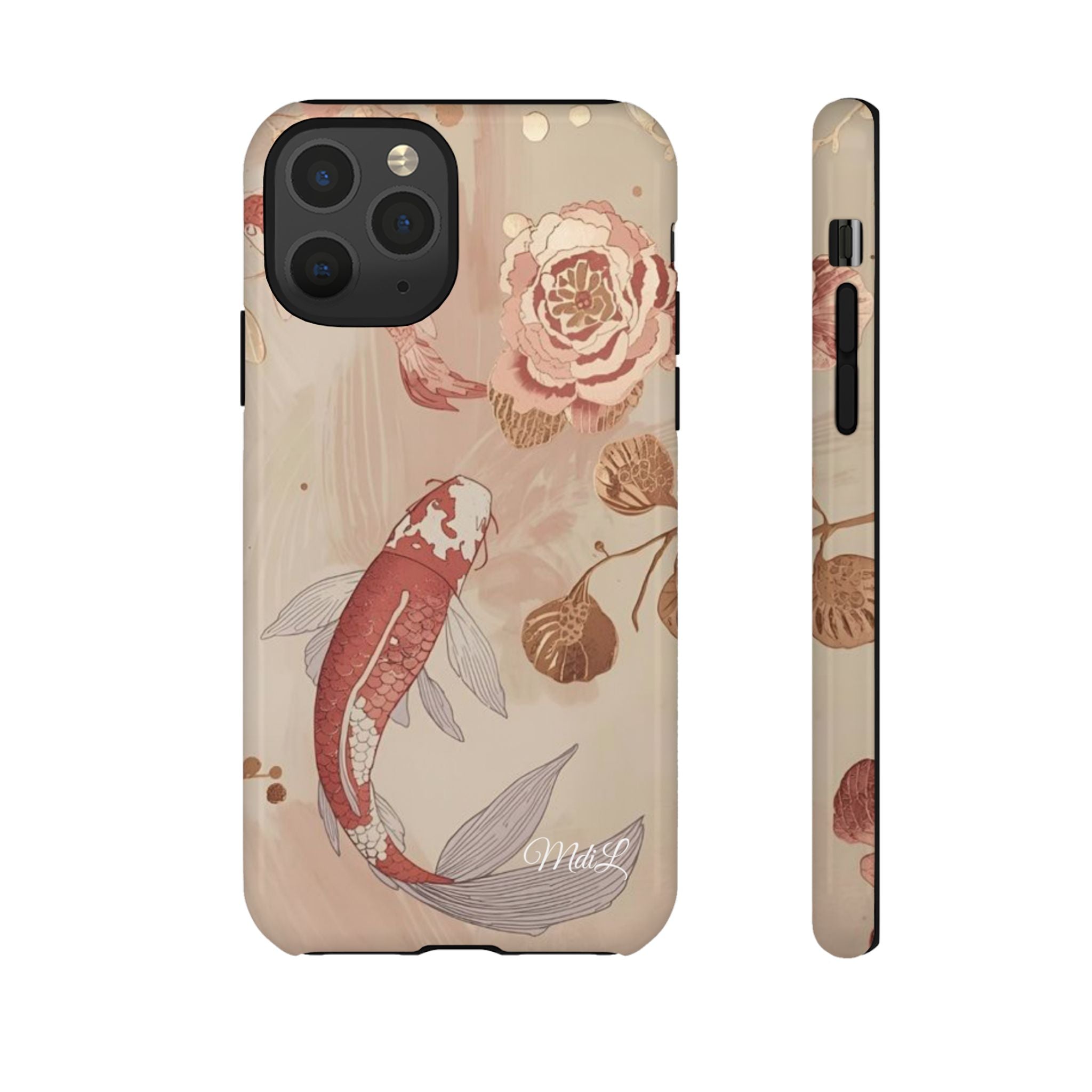 Rosy Koi Pond iPhone Case