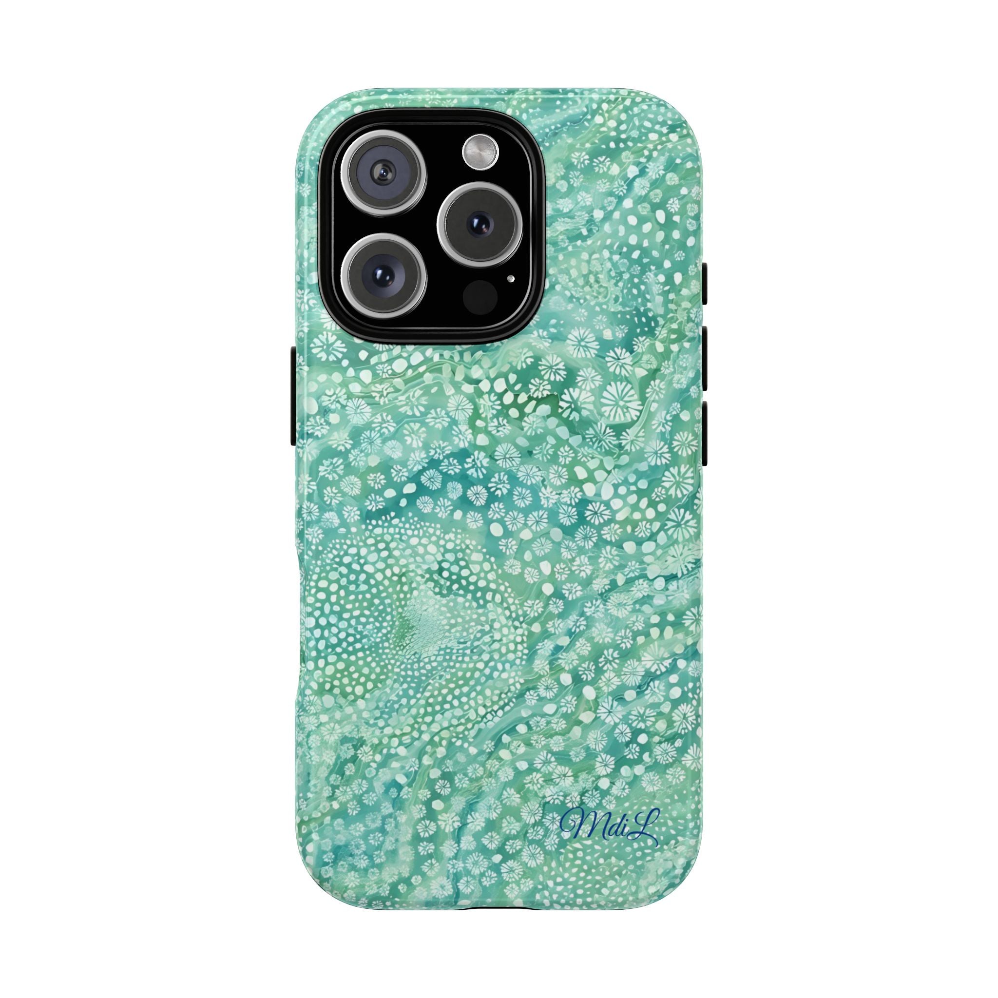 Teal Florals