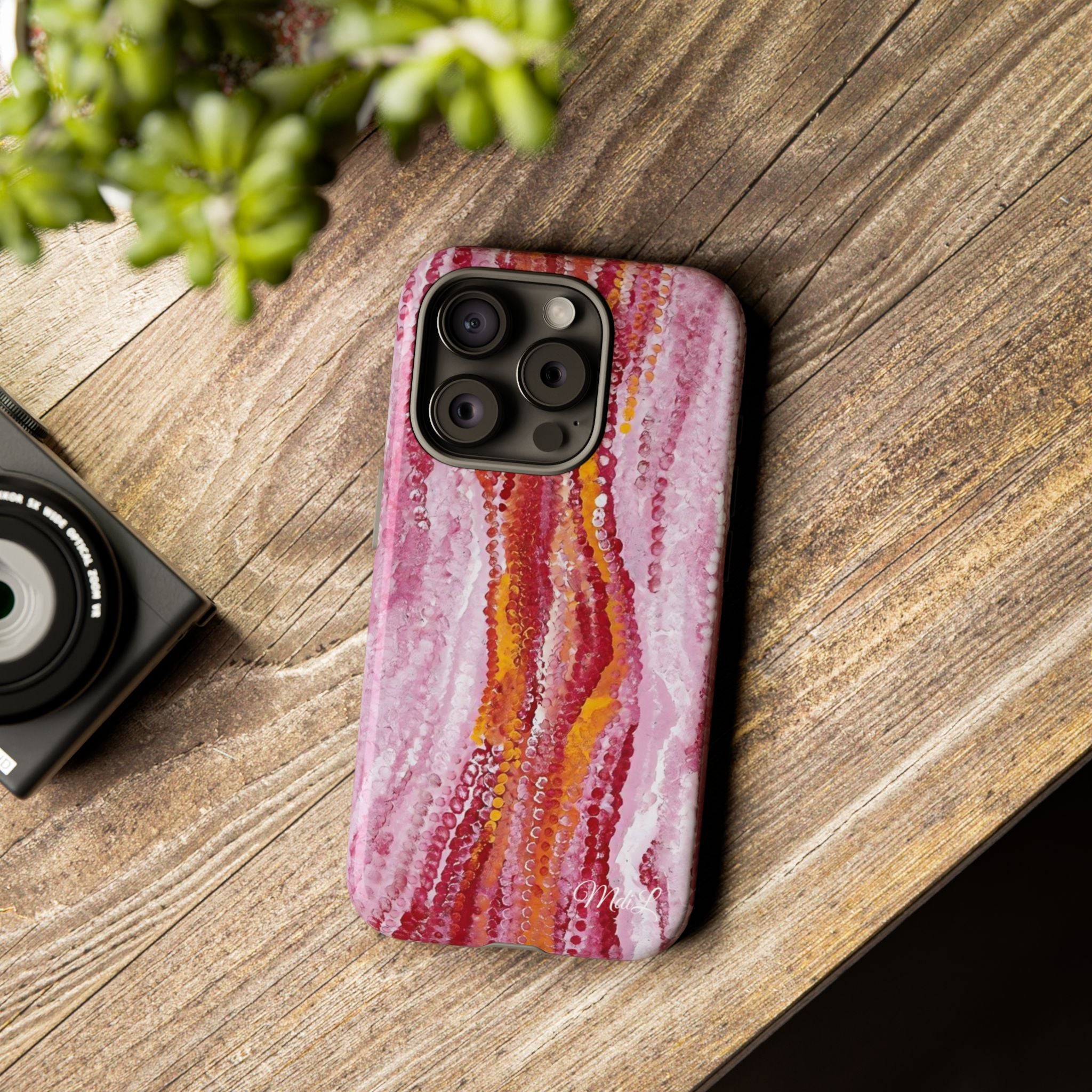 Artsy Dotted | Deep Pink - Mare di Luna