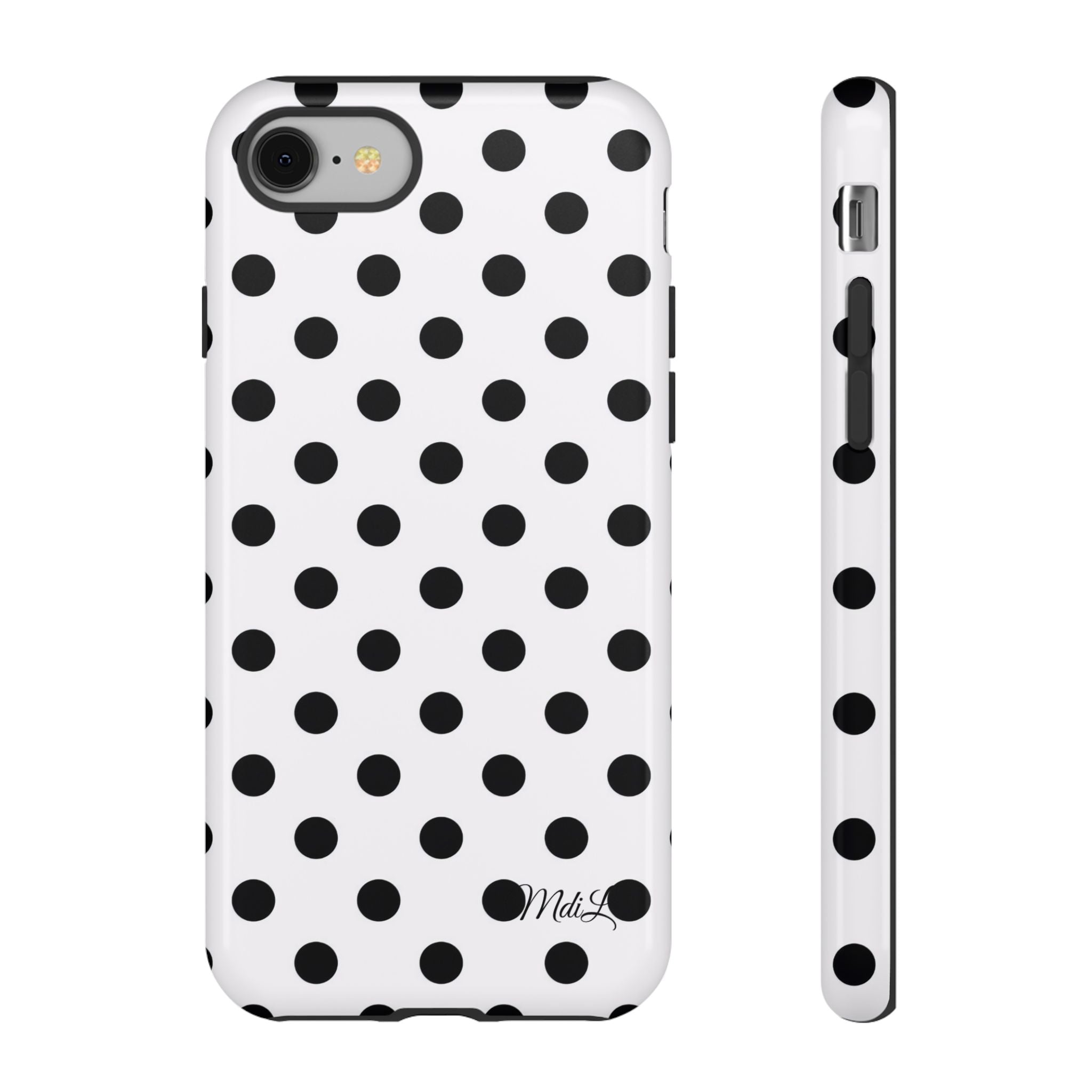 Polka Dots | Black and White - Mare di Luna