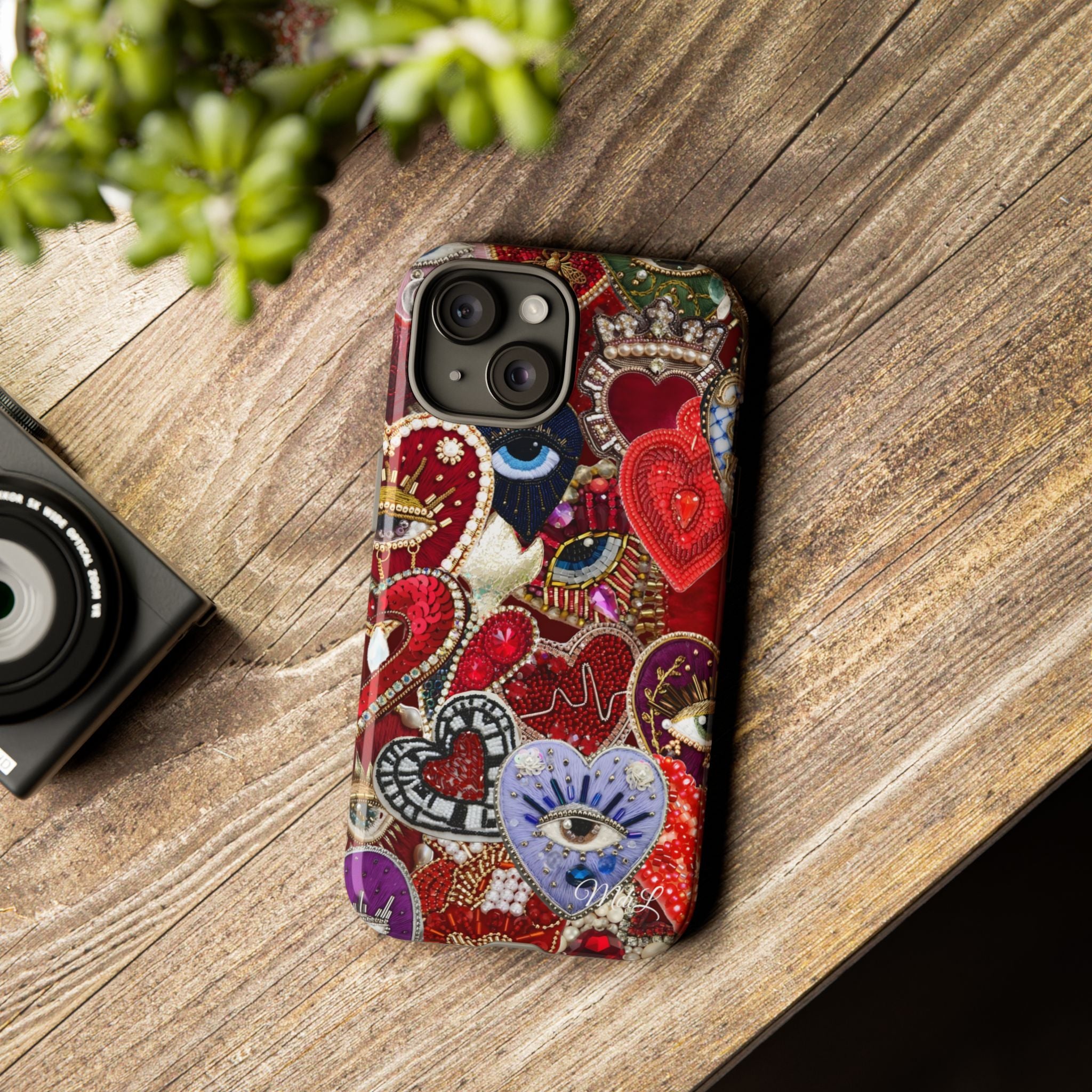 Look of Love iPhone Case