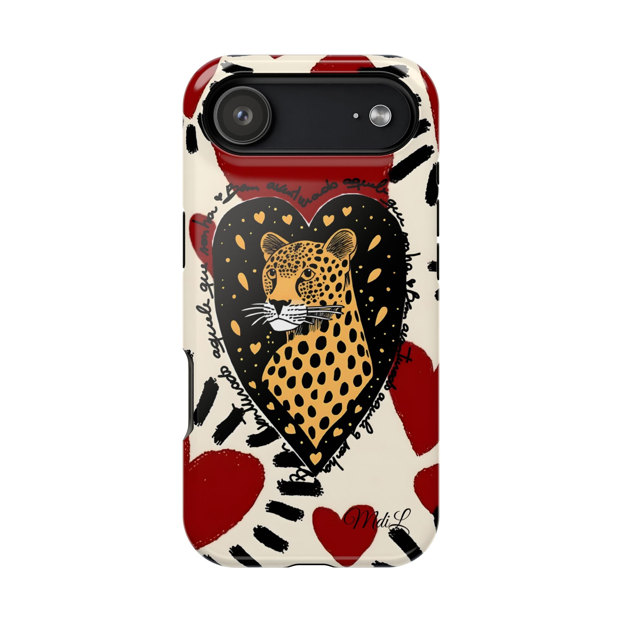 Leopard Hearts MagSafe