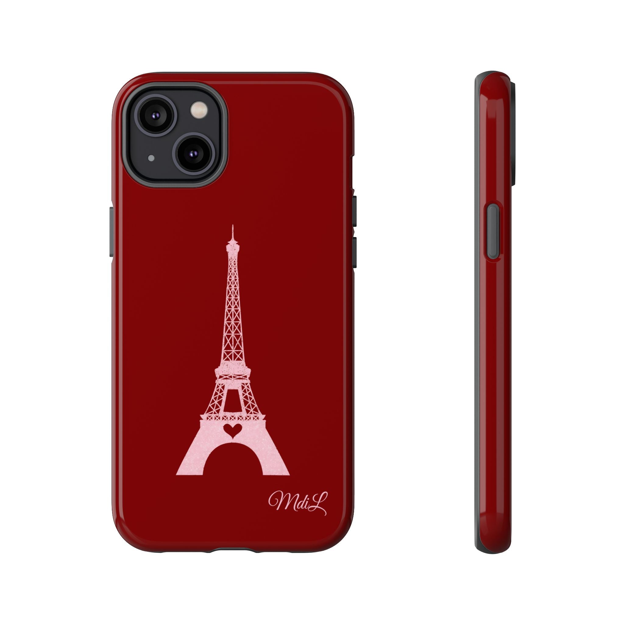 Eiffel Tower | Pink & Red - Mare di Luna