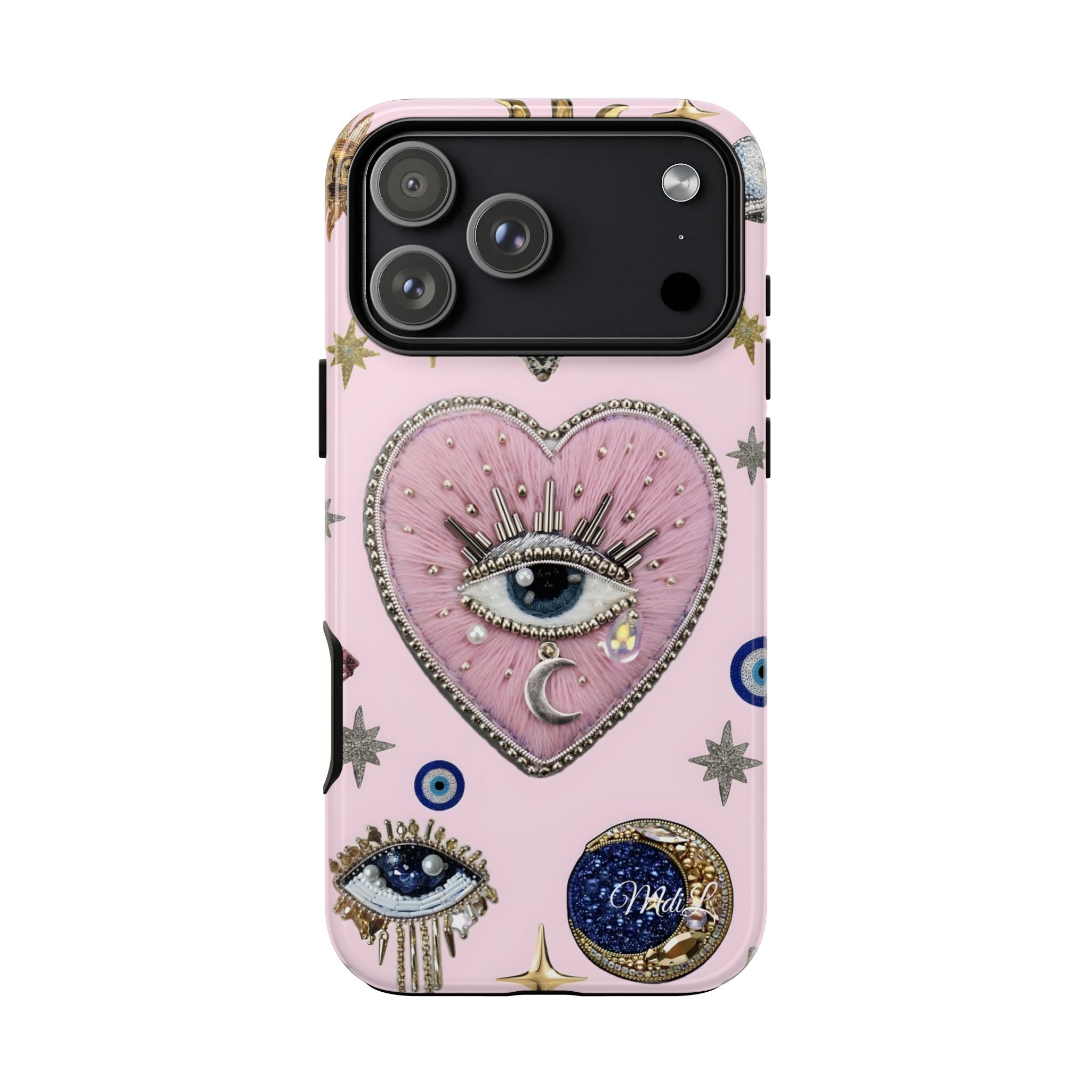 Evil Eye | Pink Heart - Mare di Luna