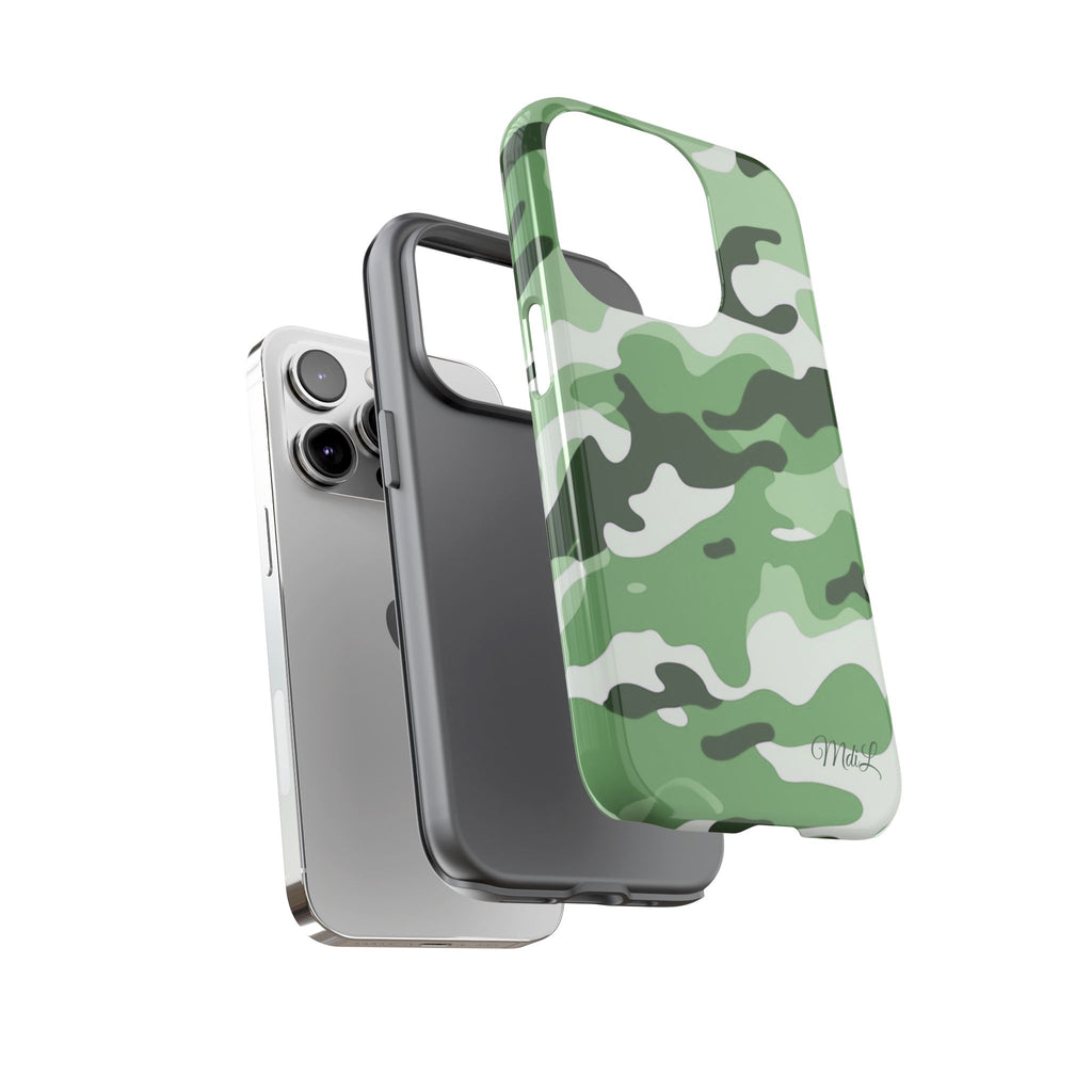 Mint Camo iPhone Case