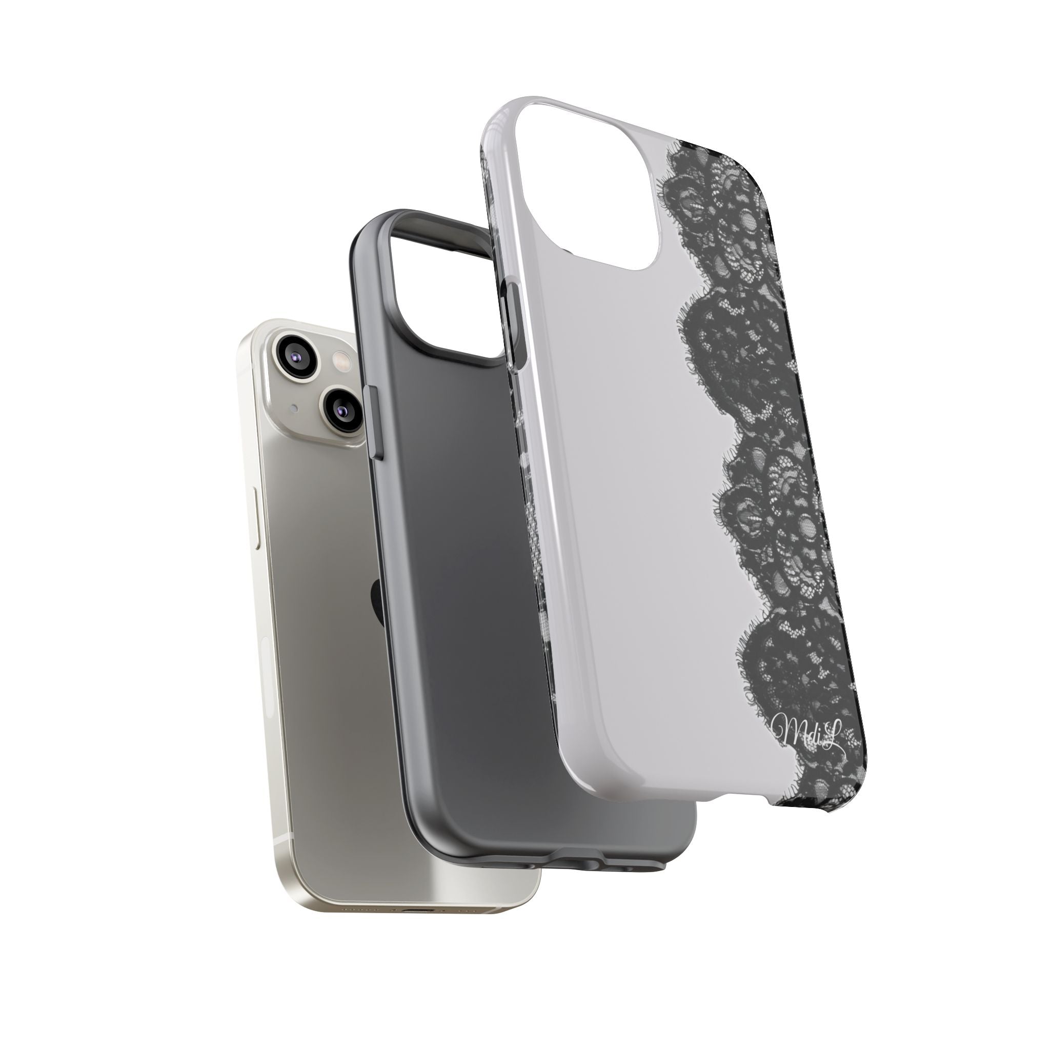 Lace | Black and White - Mare di Luna