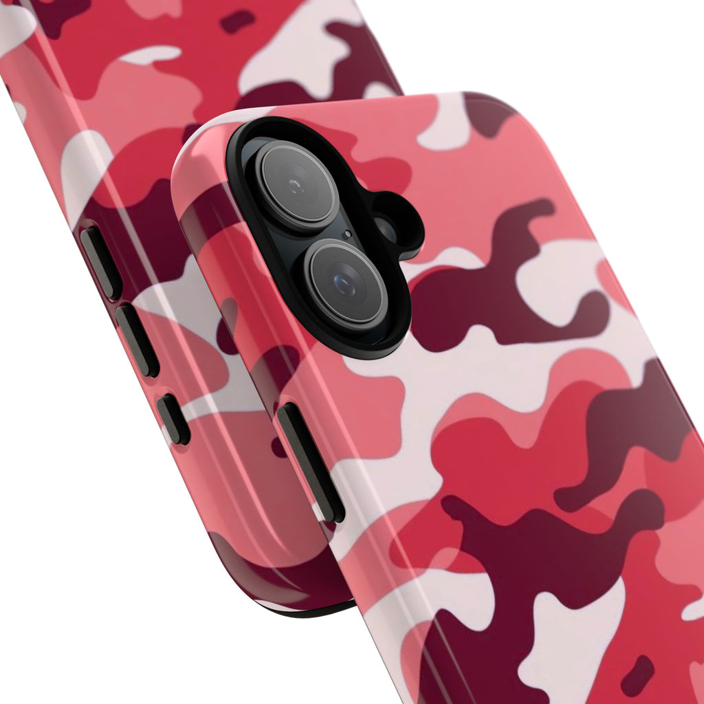Red Camo iPhone Case