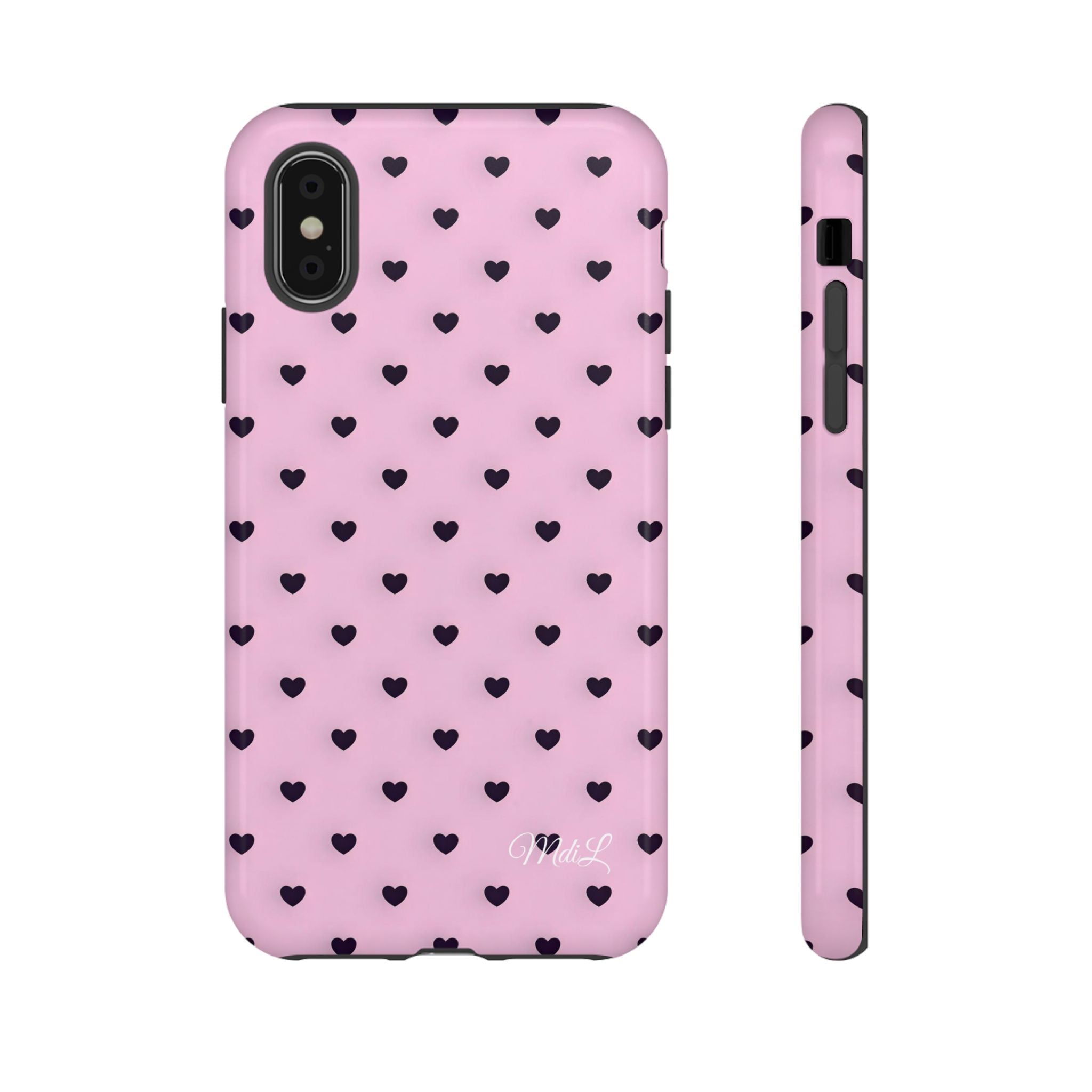 Dotted Hearts | Pink - Mare di Luna