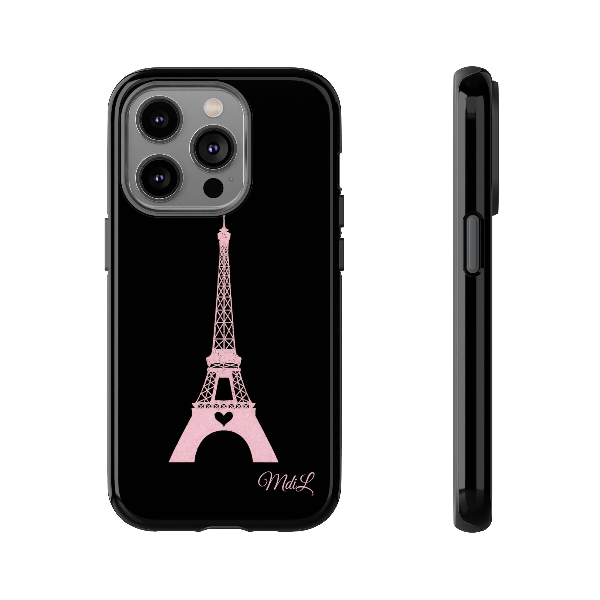 Eiffel Tower | Pink & Black - Mare di Luna