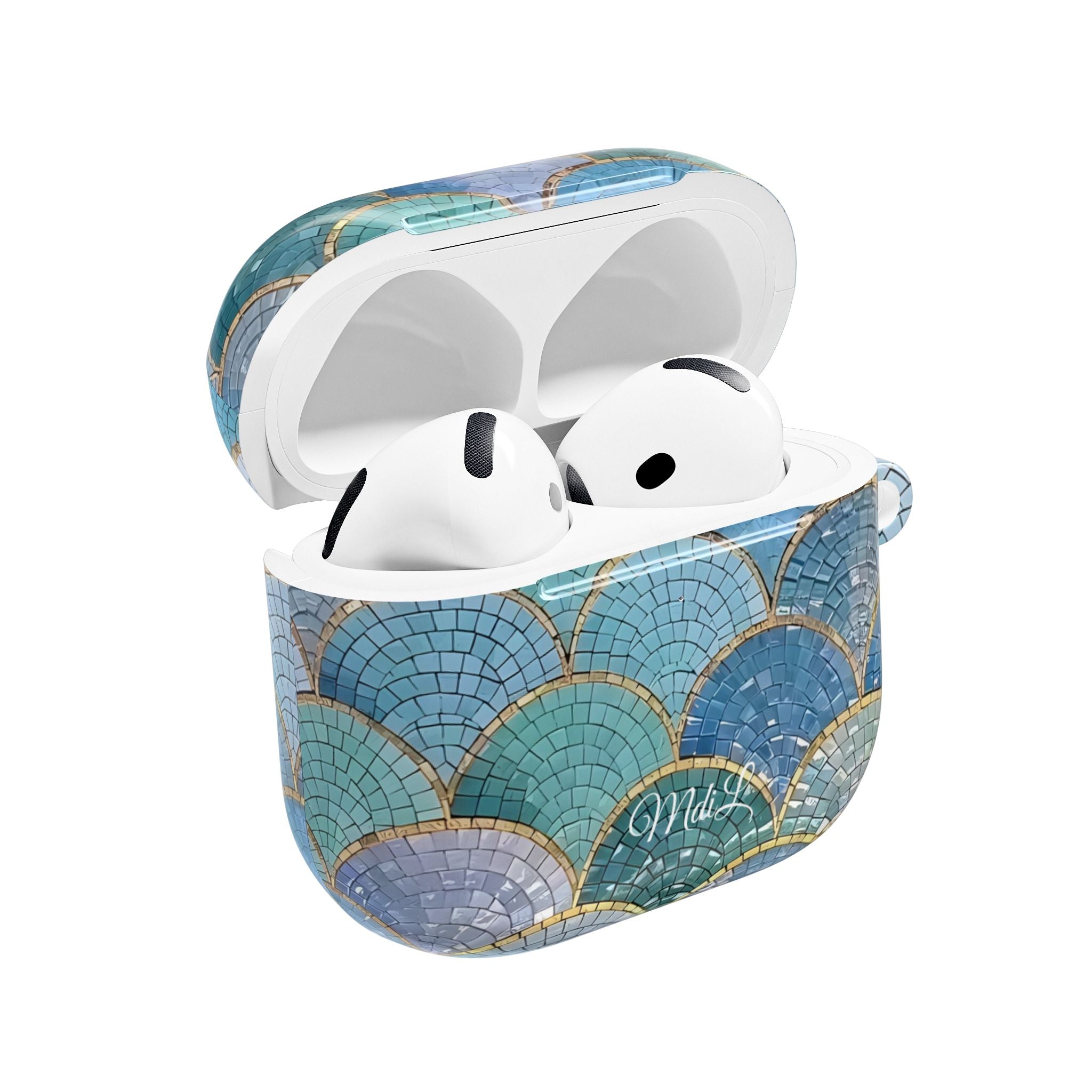 Aqua AirPods Case