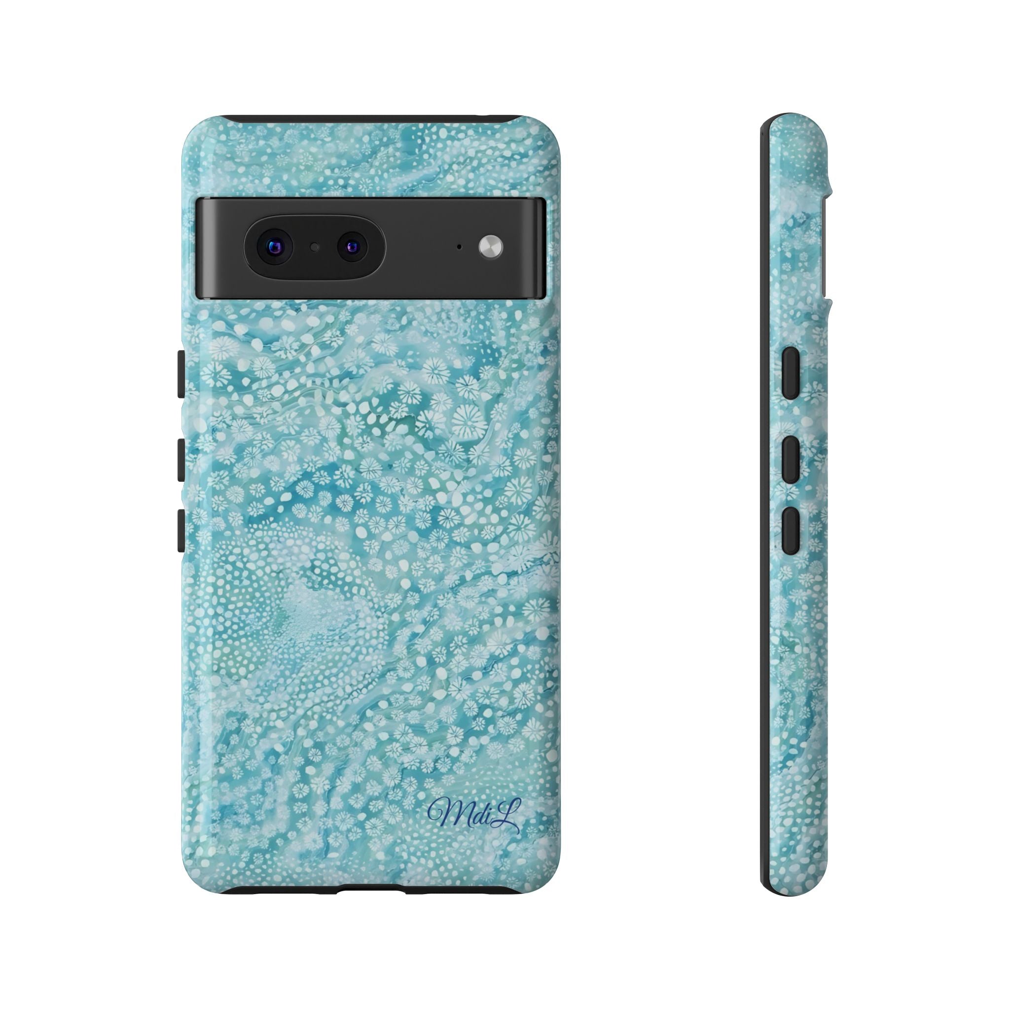 Teal Florals
