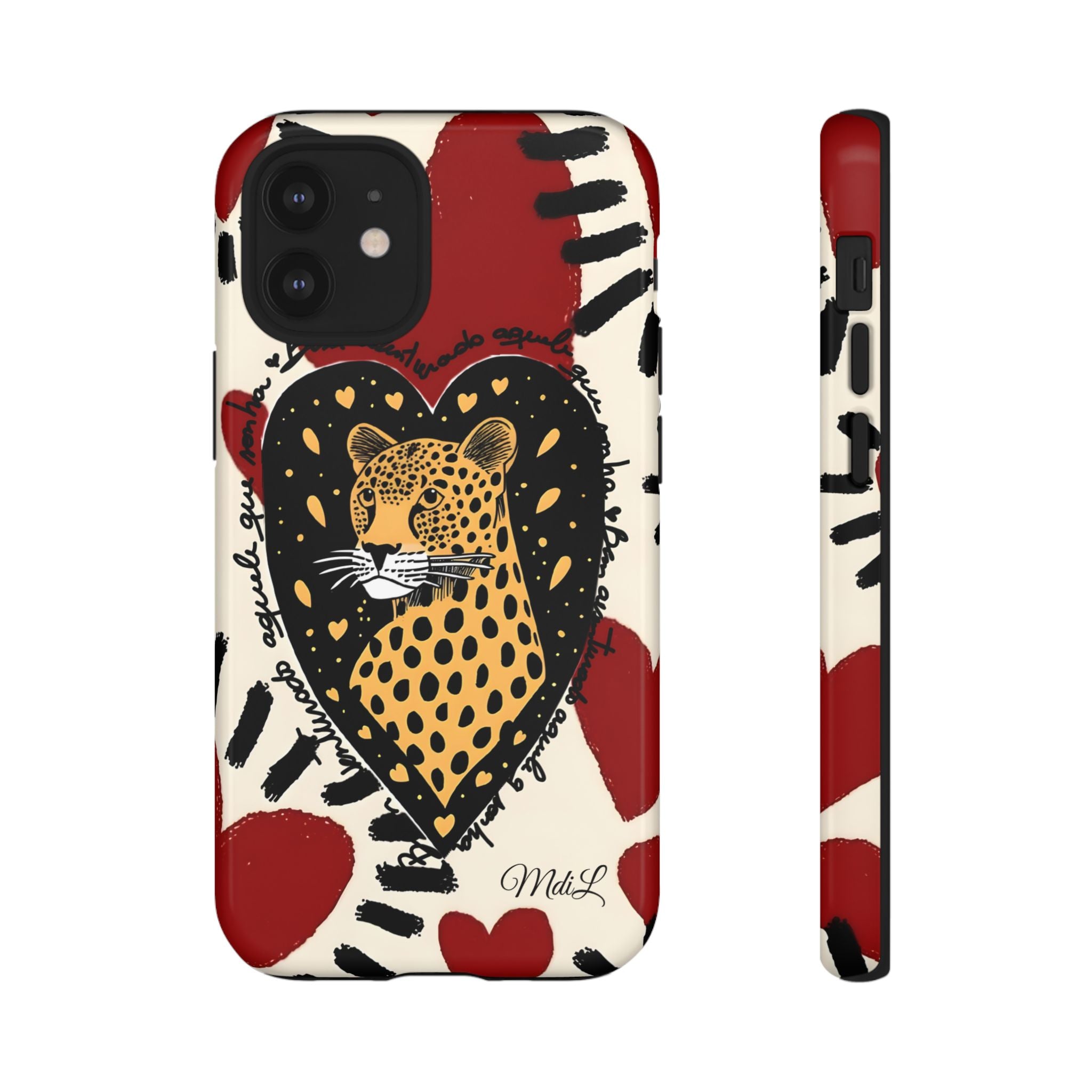 Leopard | Red Hearts - Mare di Luna