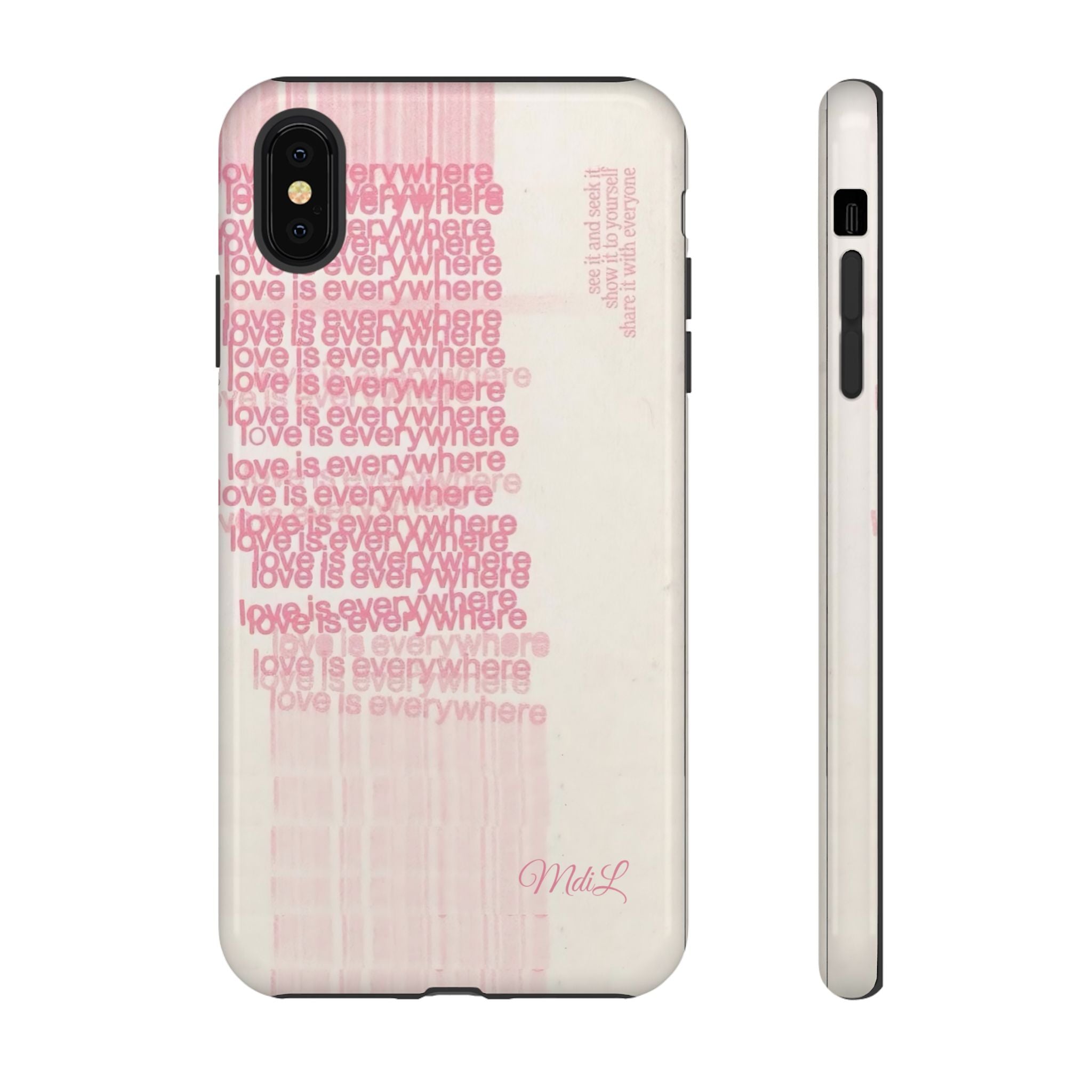 Love is Everywhere | Pink and White - Mare di Luna