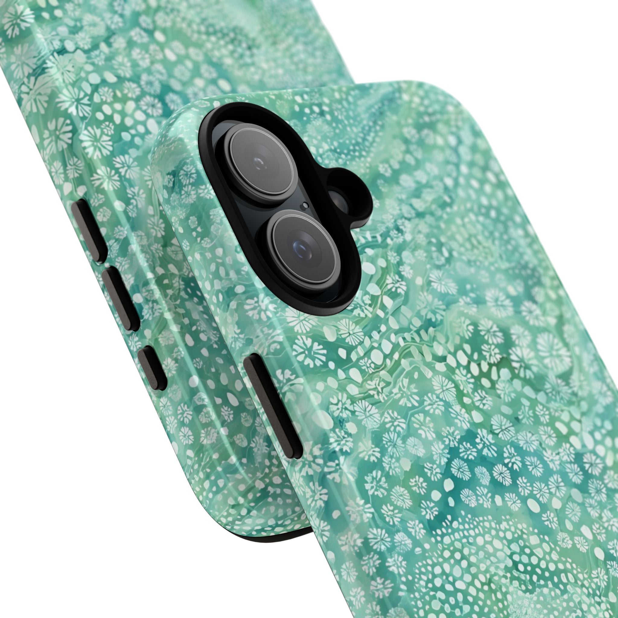 Teal Florals
