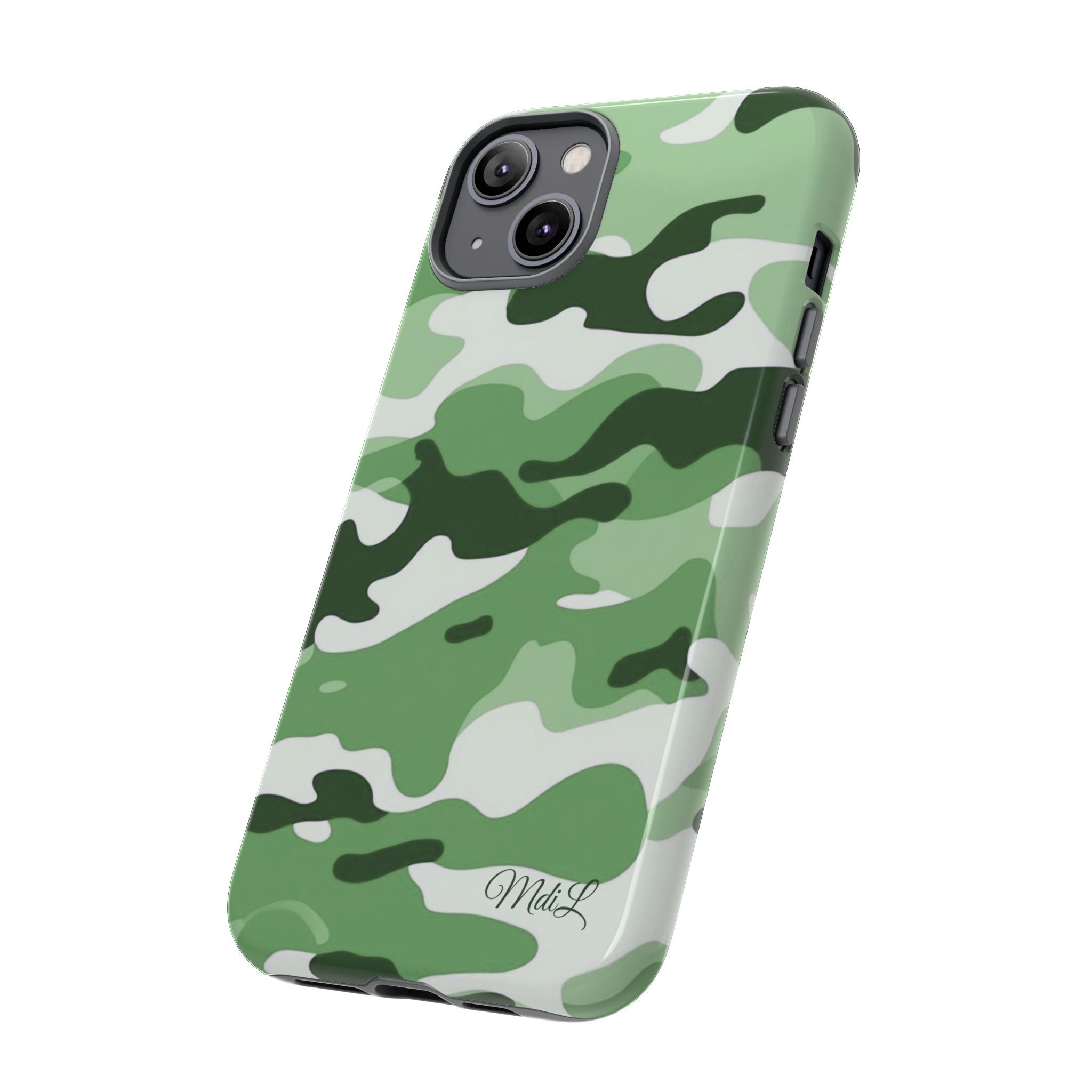 Mint Camo iPhone Case