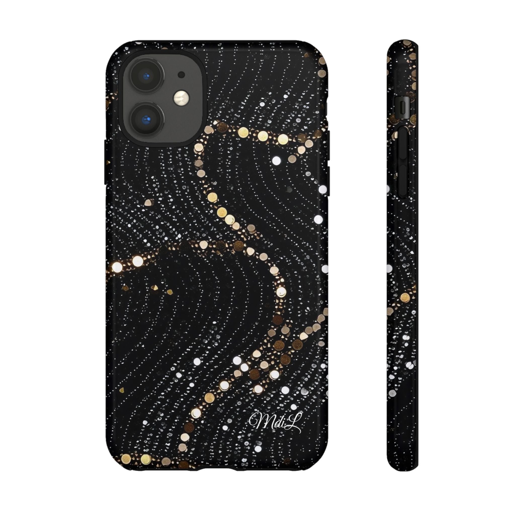 Sequin | Black and Gold - Mare di Luna