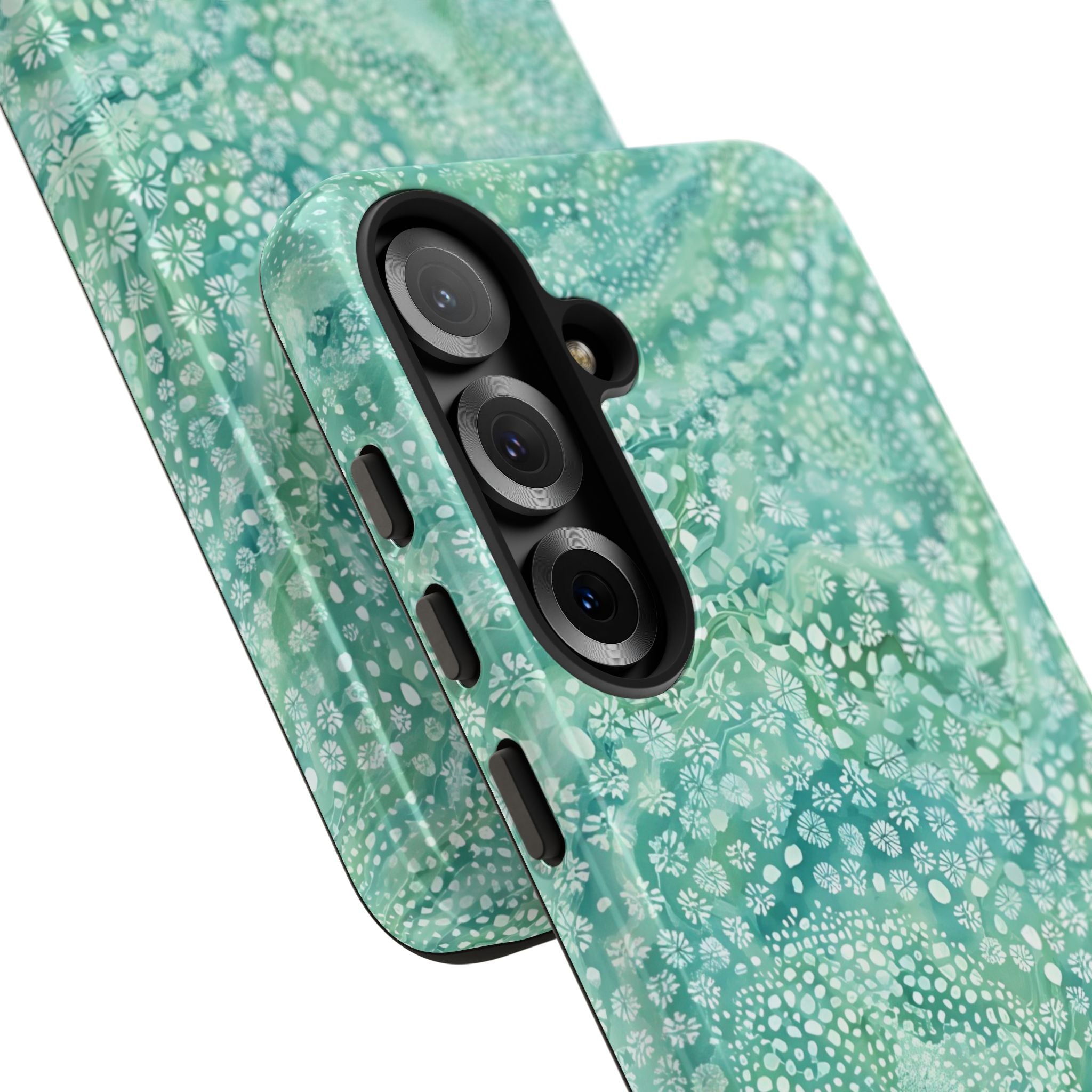 Teal Florals