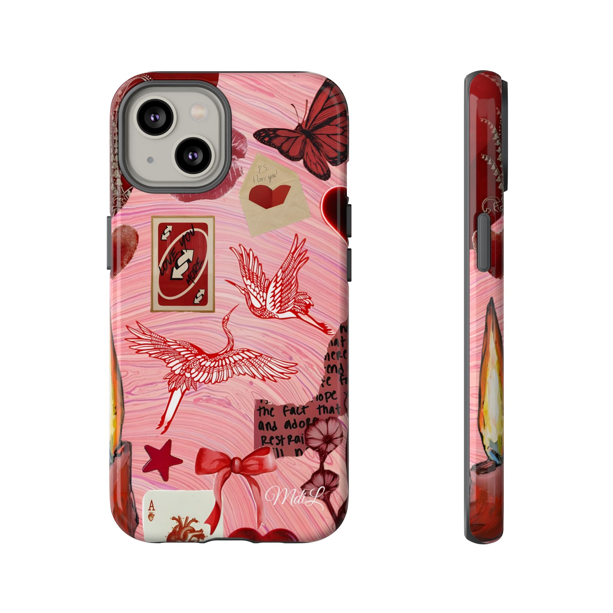 Valentine's Collage | Vintage - Mare di Luna