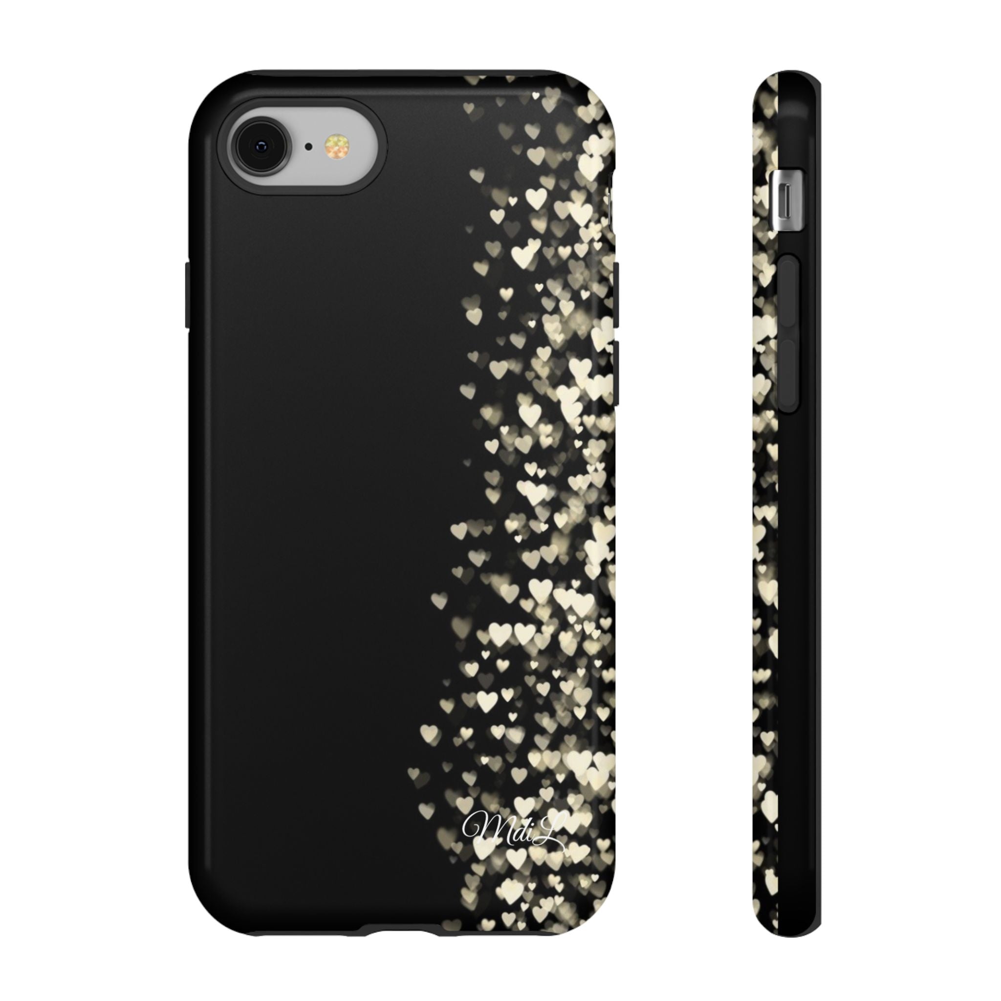 Golden Hearts | Black - Mare di Luna