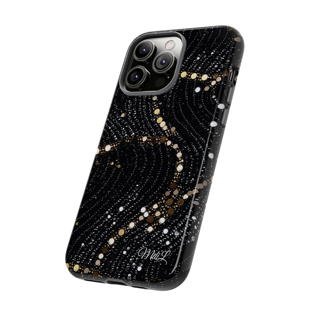 Sequin | Black and Gold - Mare di Luna