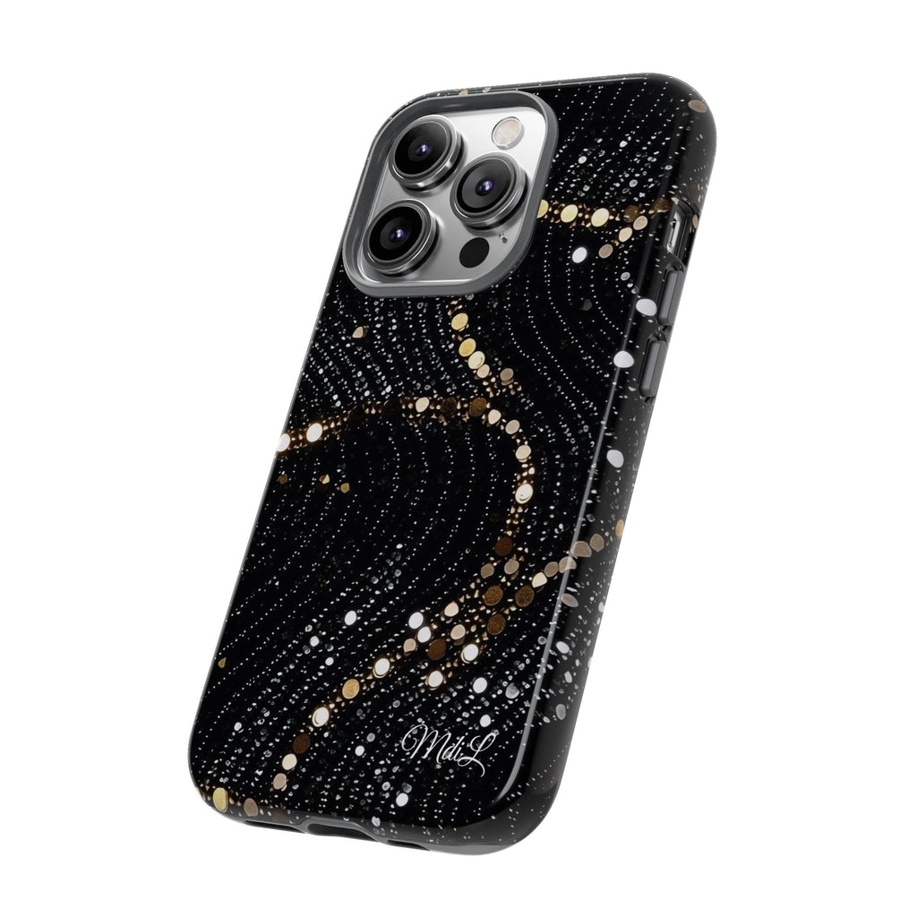 Sequin | Black and Gold - Mare di Luna