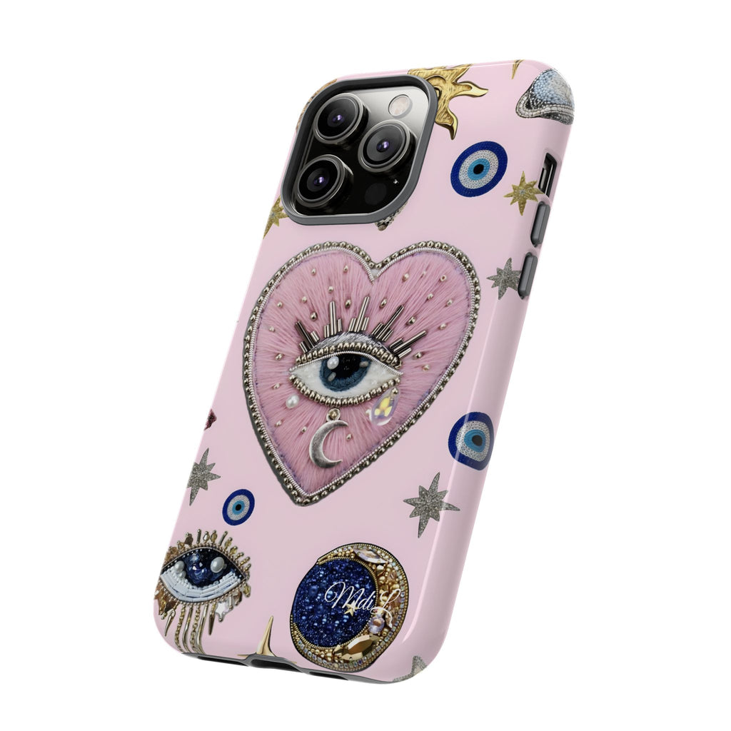 Evil Eye | Pink Heart - Mare di Luna