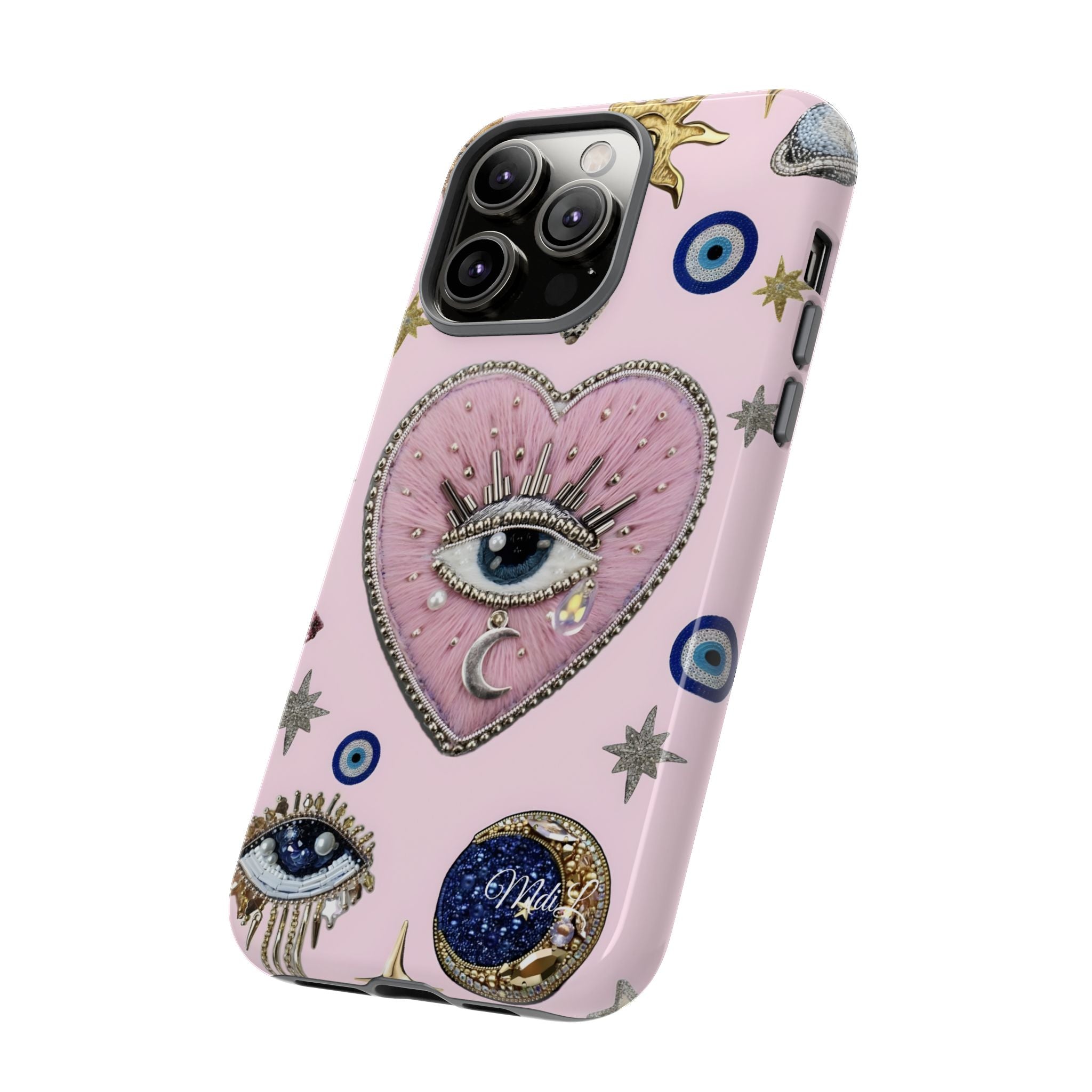 Evil Eye | Pink Heart - Mare di Luna
