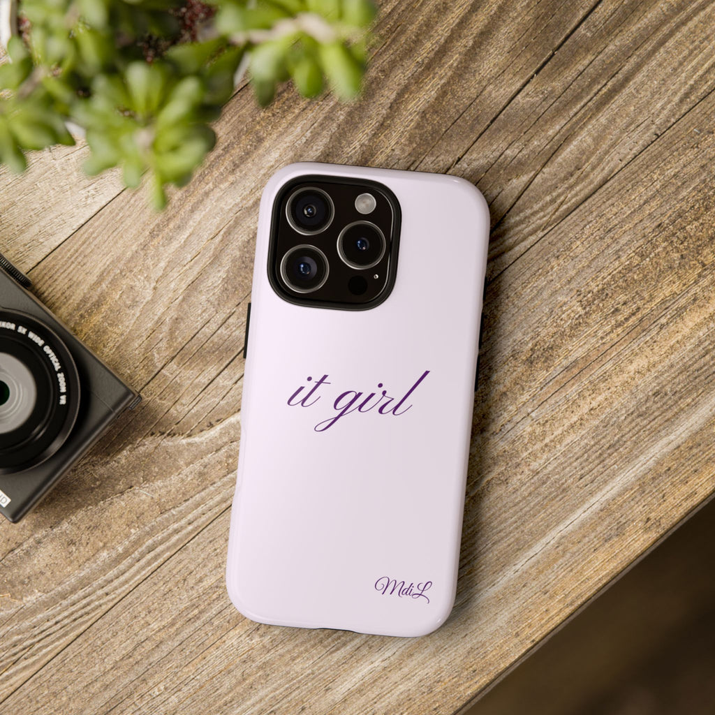 It girl iPhone Case