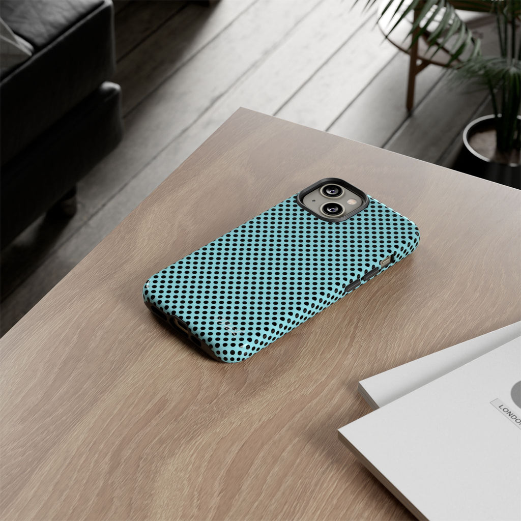 Polka Dots | Black and Blue - Mare di Luna